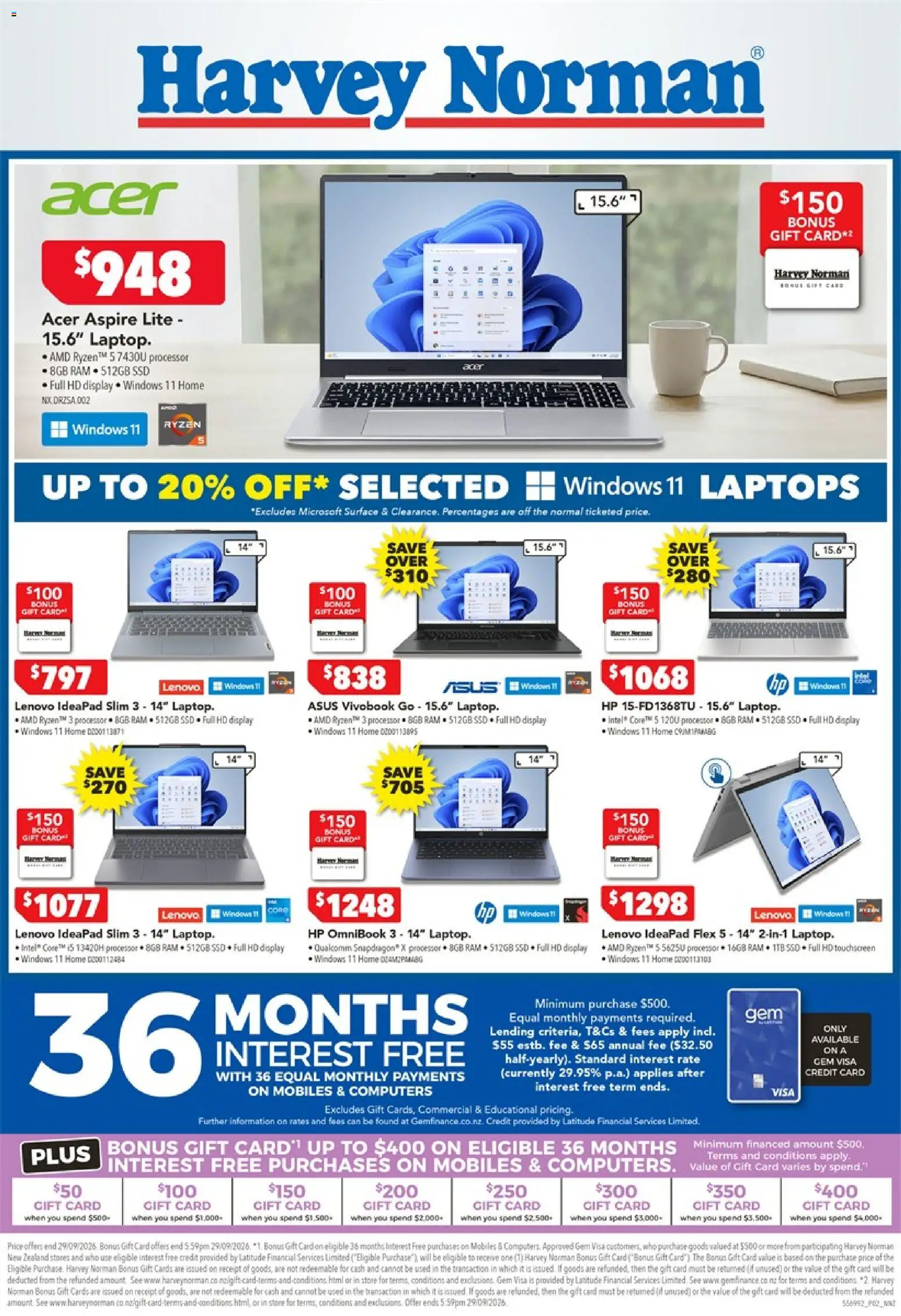 Harvey Norman catalogue from 24 Sept 2026 | Page: 2