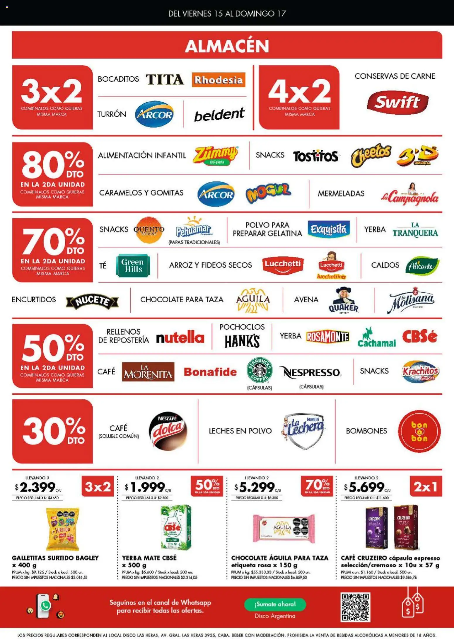 Disco - Ofertas | Córdoba │ válido desde el 14.05.2026 | Página: 2 | Productos: Disco, Avena, Café, Chocolate