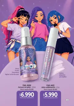 Vista previa Catálogo Amodil Campaña 17 válido desde el 01/10/2026 | Página: 99 | Productos: Perfume, Brillo, Glitter