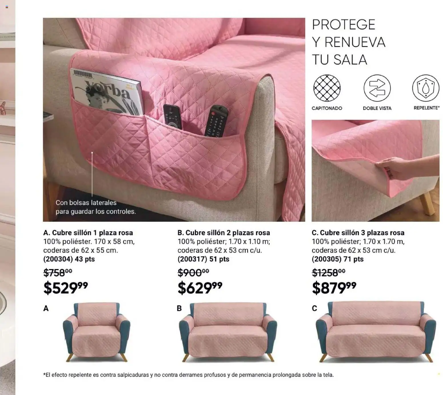 Nuevas ofertas de AVON válidas en toda la República Mexicana desde el 31/07/2026. ¡Encuentra las mejores ofertas en AVON Casa & Estilo 12 2026! | Página: 97 | Productos: Sillón, Repelente, Sobre