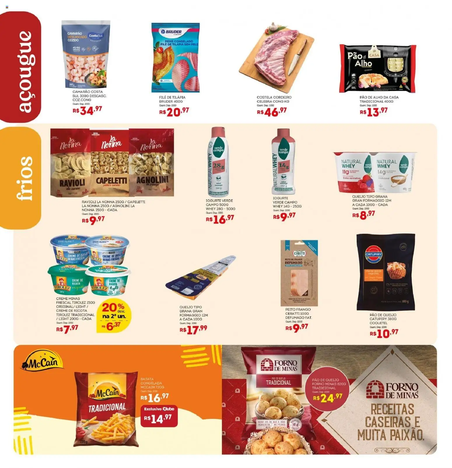 Bistek Supermercados Folheto - válido de 01/07/2026 | Página: 8 | Produtos: Pão, Tilápia, Creme, Frango