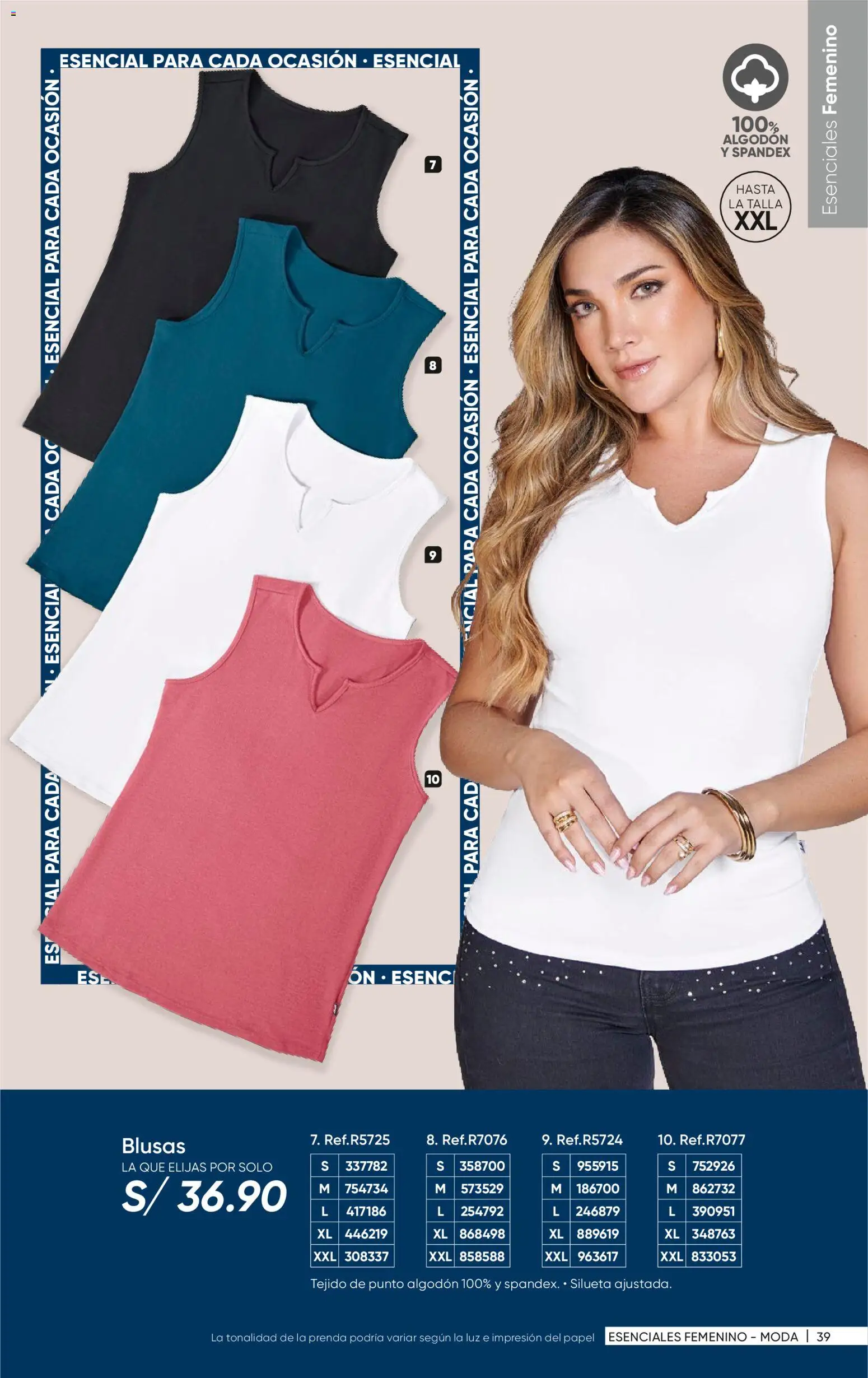 Catálogo Azzorti válido desde 31/08/2026 | Página: 45 | Productos: Algodón