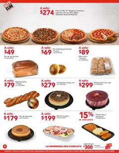 Vista previa de City Club catálogo, nuevo folleto de la tienda, válido en México a partir del 01/07/2026 | Página: 32 | Productos: Gelatina, Pan, Chocolate, Pizza