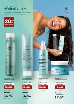 Natura catálogo Ciclo 11 -  Vista previa de la revista de la tienda Natura valido desde el 01/07/2026 | Página: 156 | Productos: Shampoo, Manzana, Mascarilla, Loción tonificante