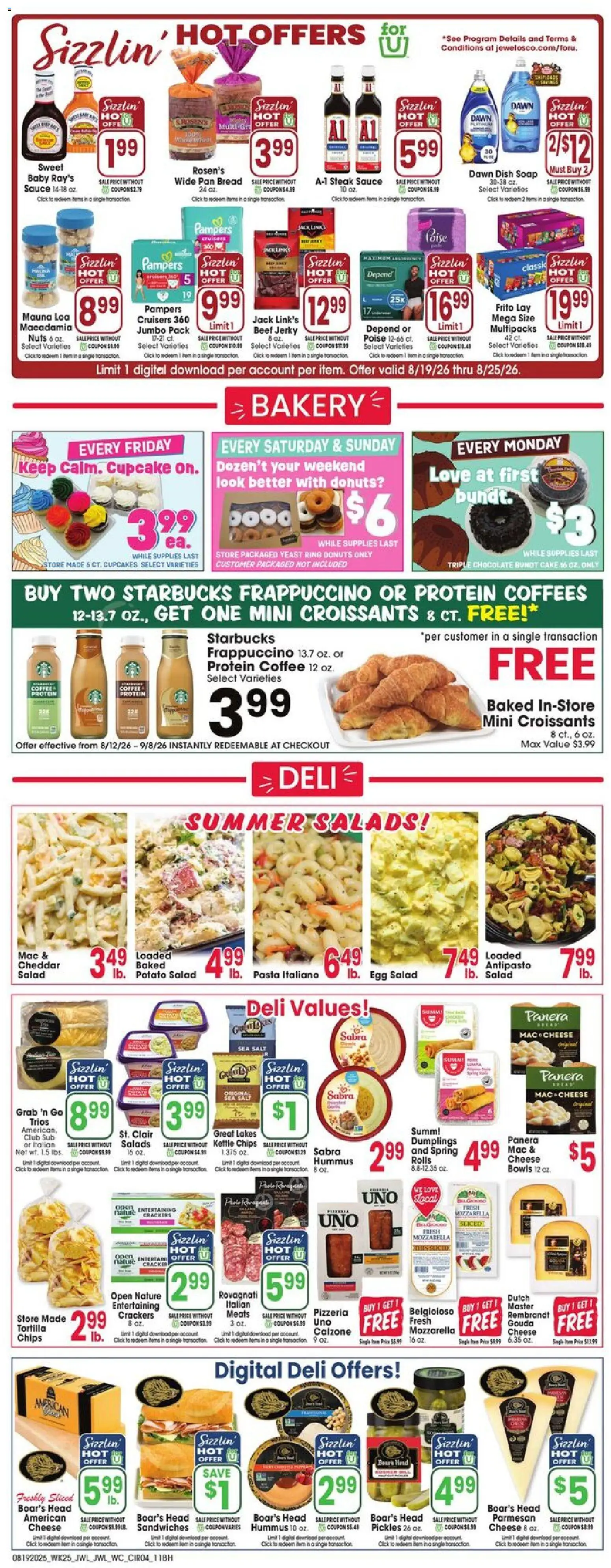 Jewel Osco Weekly Ad - IN - valid from 08/19/2026 | Page: 4 | Products: Coffee, Pickles, Dill, Kettle