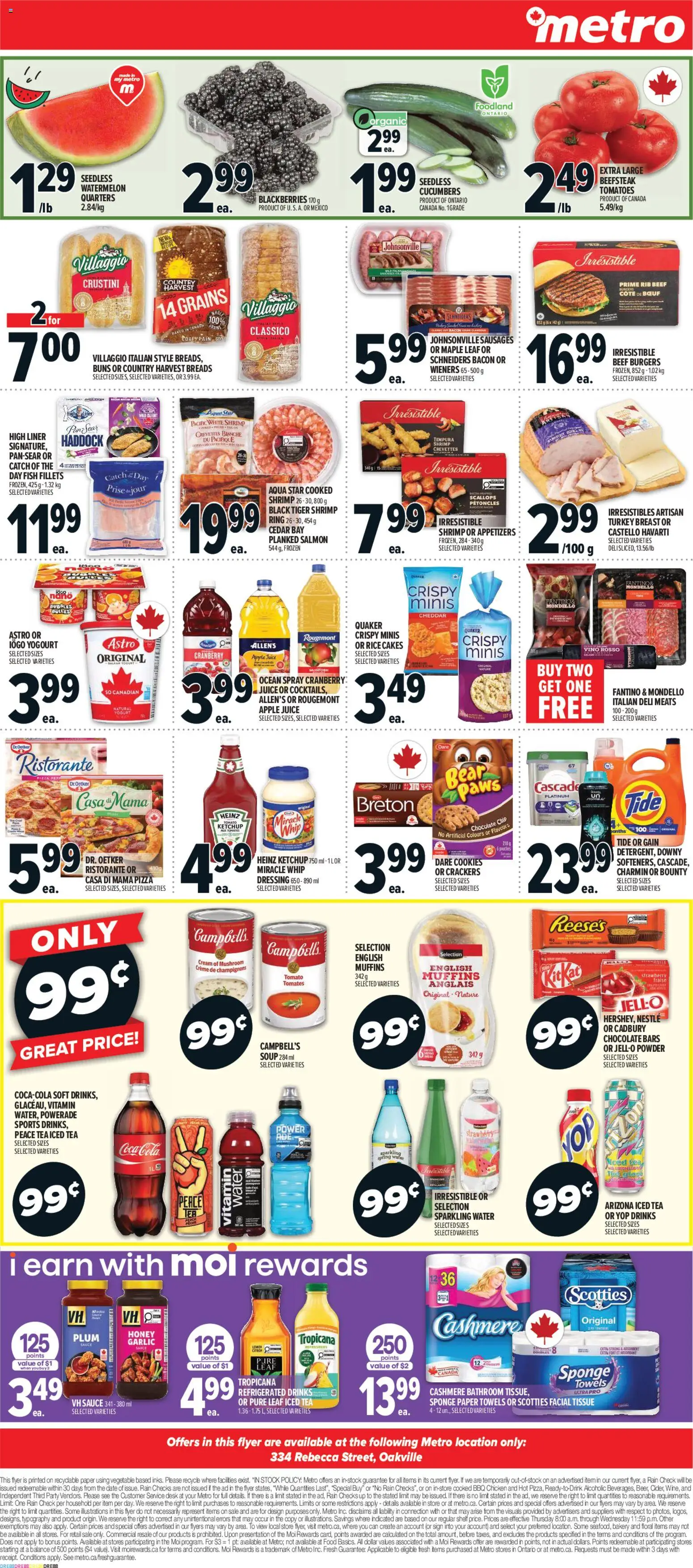 Metro flyer valid from Jun 25, 2026 | Page: 2 | Products: Rice, Ketchup, Powder, Shelf