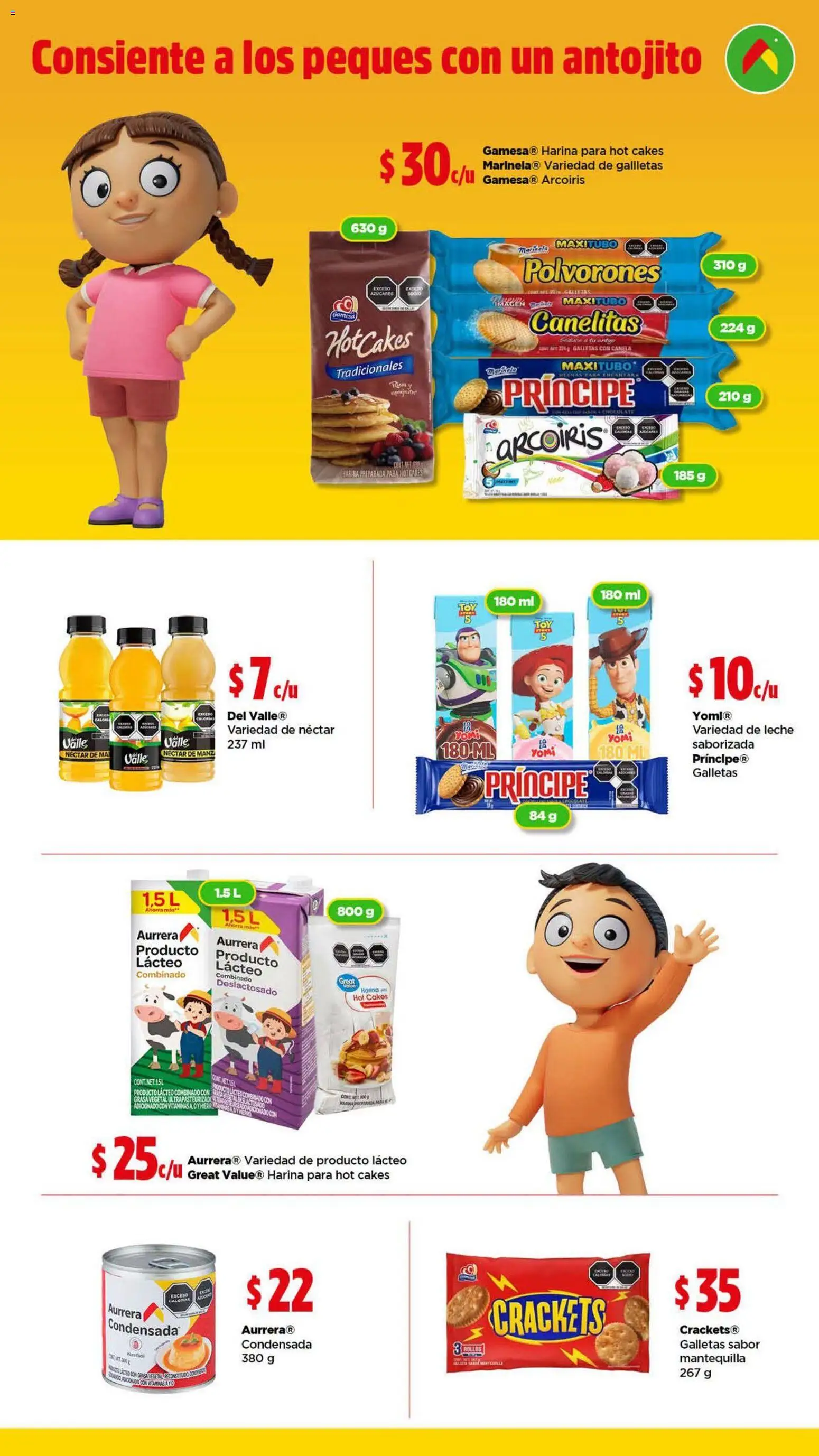 Nuevas ofertas de Bodega Aurrerá válidas en toda la República Mexicana desde el 20/08/2026. ¡Encuentra las mejores ofertas en Bodega Aurrerá folleto! | Página: 2 | Productos: Harina, Leche, Galletas, Vitaminas