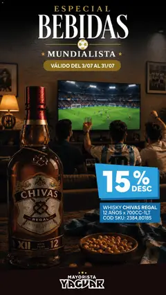 Vista previa Yaguar - Especial Bebidas Mundialistas Parque Chacabuco válido desde el 03/07/2026