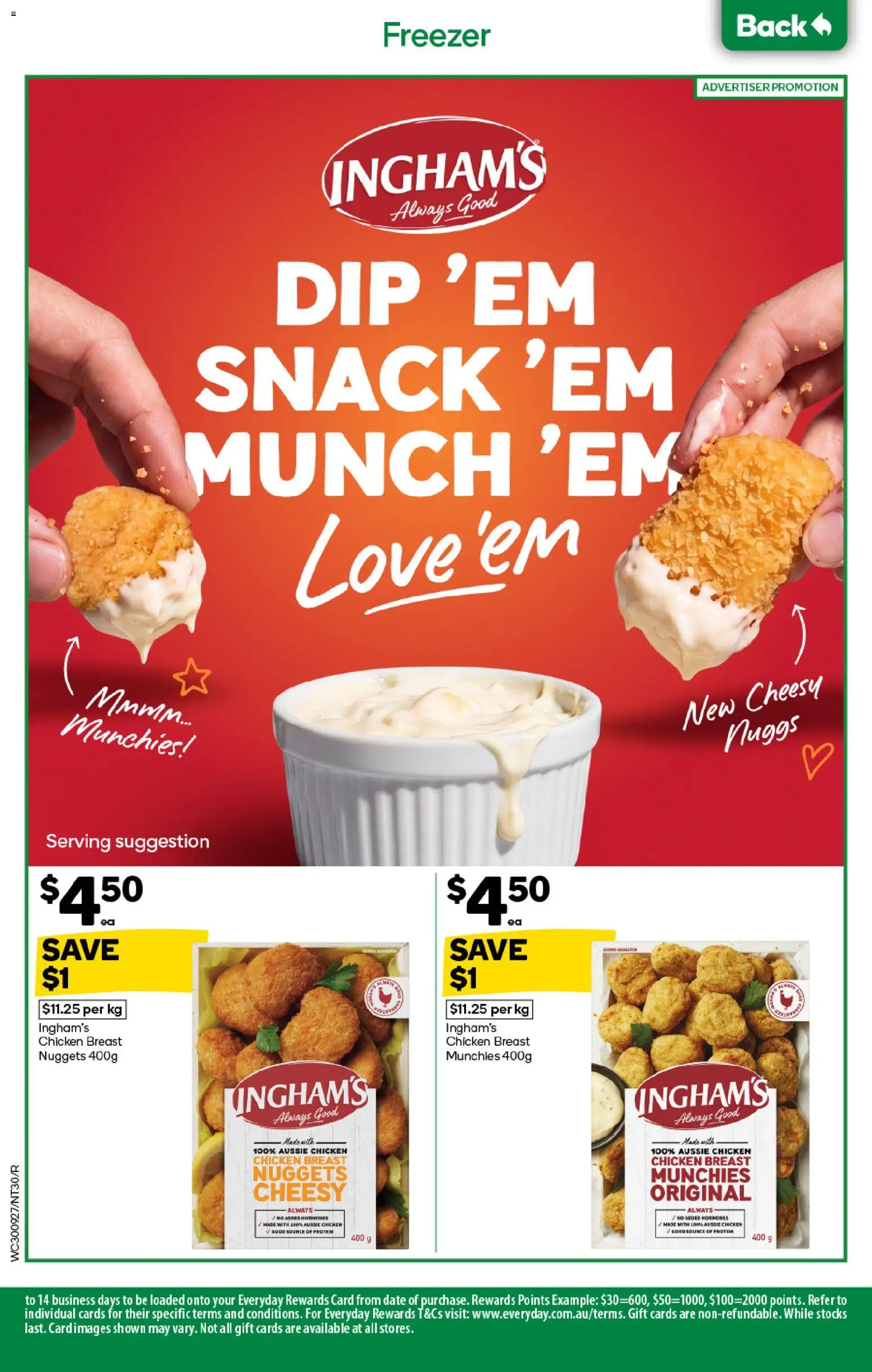 Woolworths catalogue - valid from 30/09/2026 | Page: 26 | Products: Chicken, Chicken breast, Date, Freezer