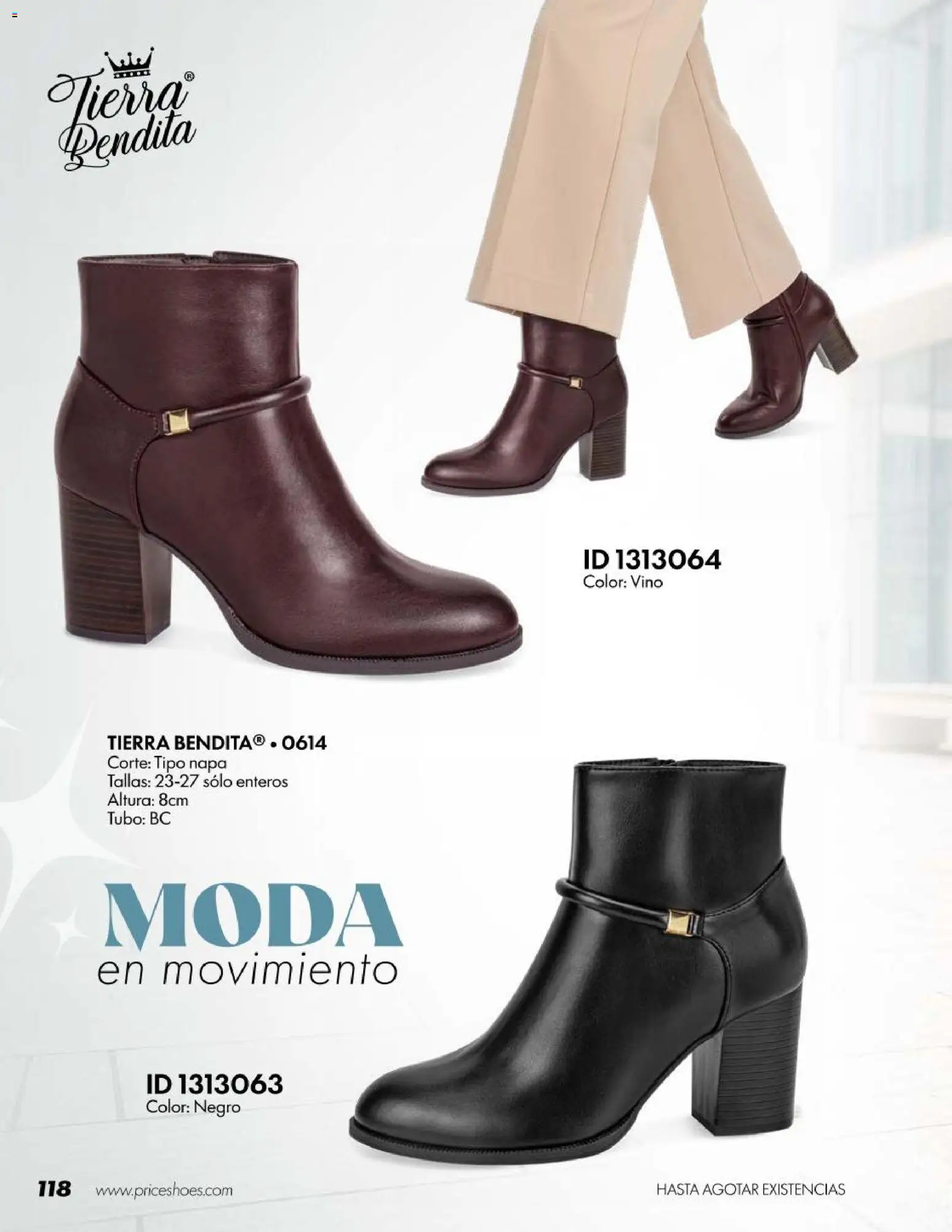 Nuevas ofertas de Price Shoes válidas en toda la República Mexicana desde el 18/07/2026. ¡Encuentra las mejores ofertas en Price Shoes catálogo Botas! | Página: 118