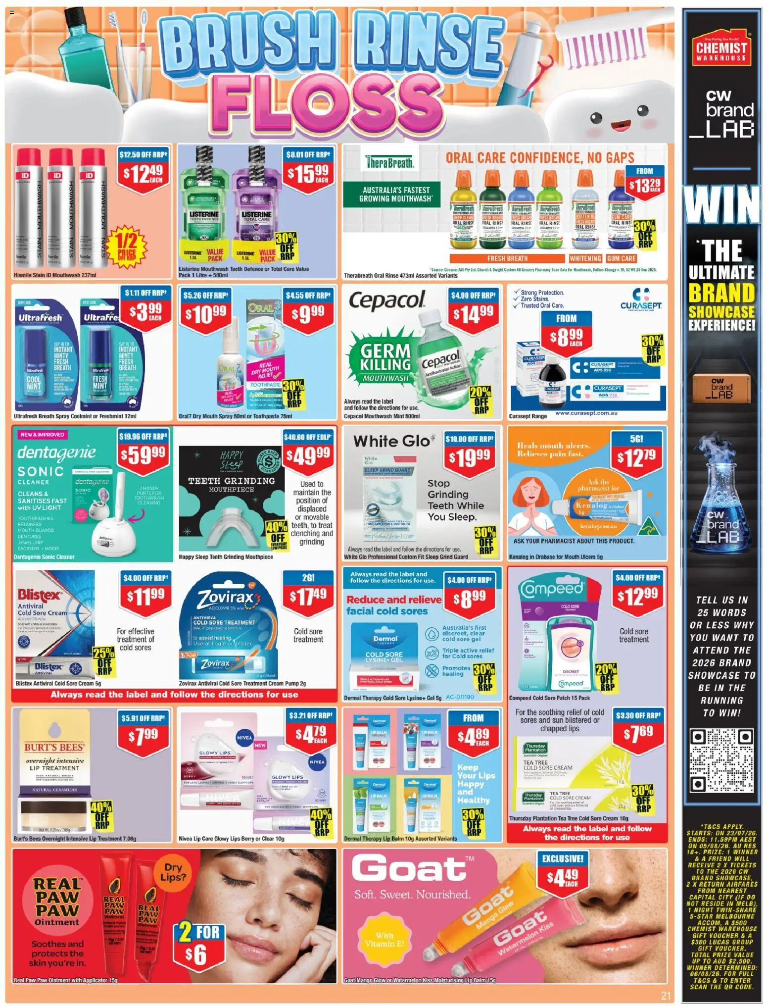   ﻿﻿Chemist Warehouse catalogue from 23/07/2026 > Big discounts — page 21