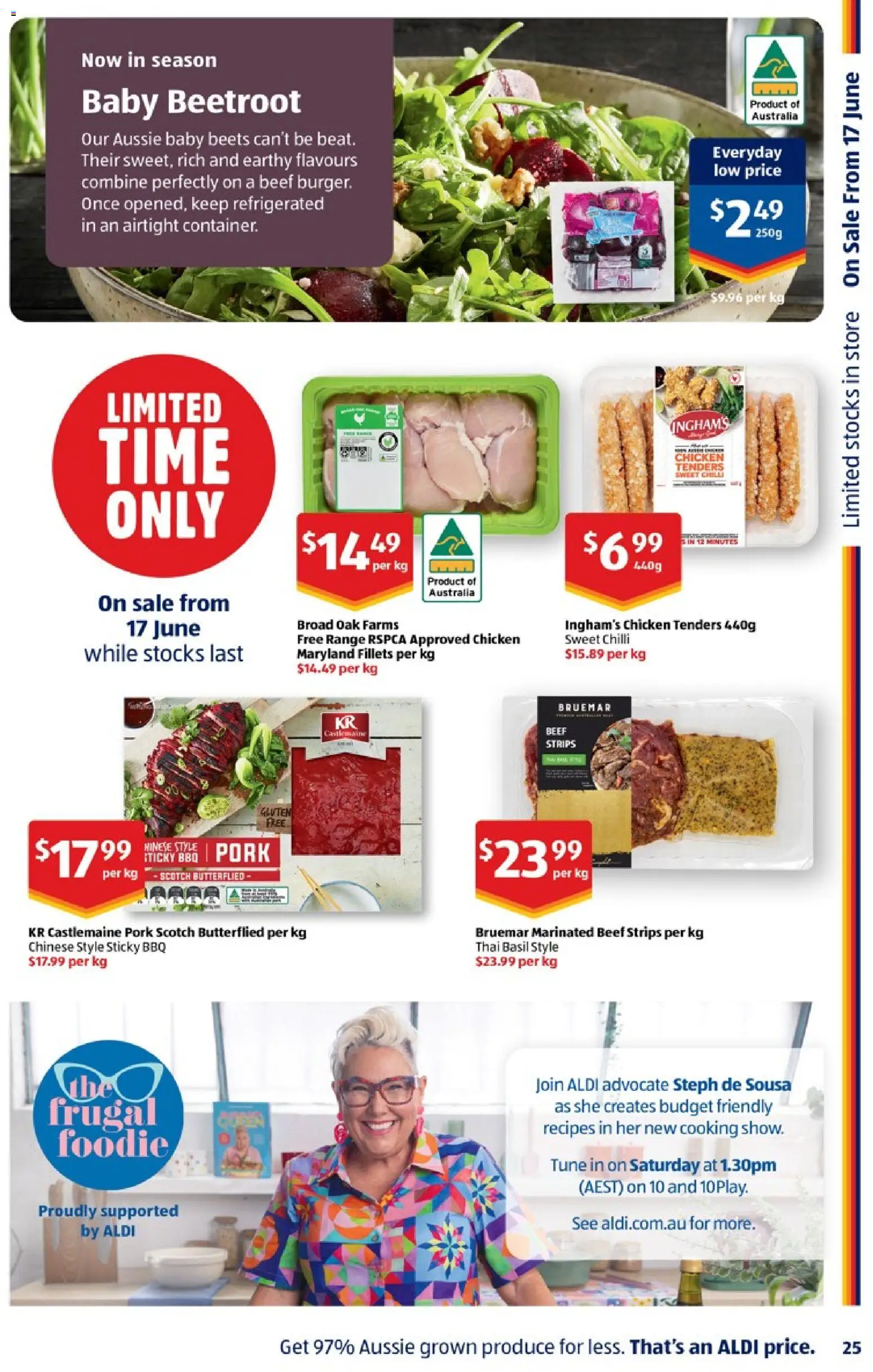 Aldi catalogue - valid from 24.06.2026 | Page: 25 | Products: Chicken, Pork, Scotch, Chilli