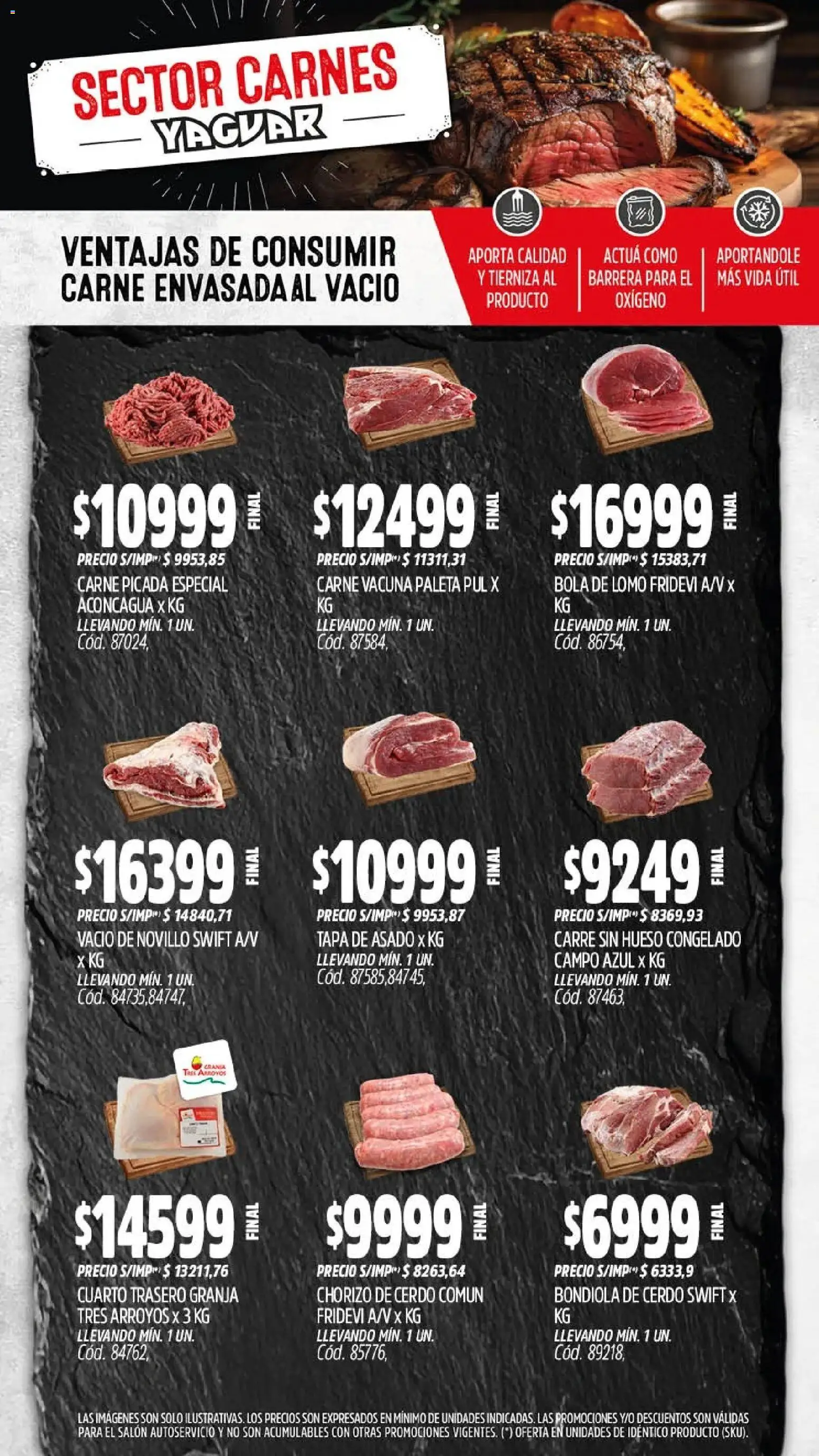 Yaguar - Oferta Semanal Neuquen │ válido desde el 18.05.2026 | Página: 5 | Productos: Paleta, Chorizo, Cerdo