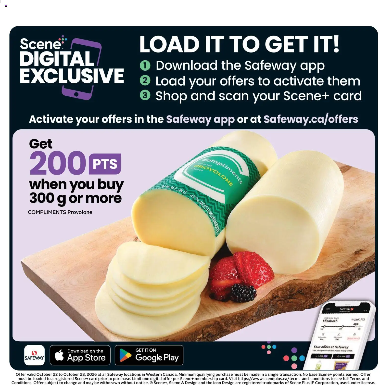 Safeway flyer valid from Oct 22, 2026 | Page: 10