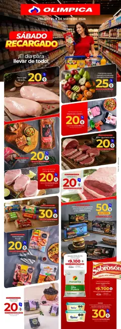Olímpica - Sábado recargado -  Vista previa de la revista de la tienda Olímpica valido desde el 09.05.2026