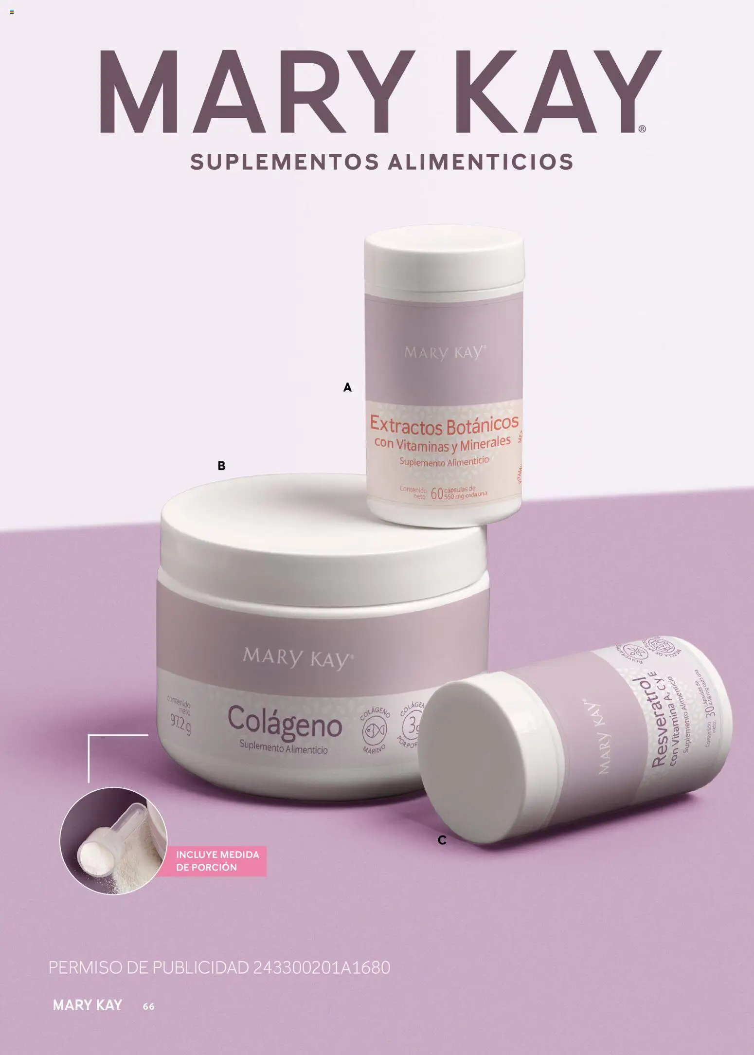 Nuevas ofertas de Mary Kay válidas en toda la República Mexicana desde el 01.04.2026. ¡Encuentra las mejores ofertas en Catálogo Mary Kay Abril 2026! | Página: 66 | Productos: Vitaminas