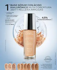Vista previa de folleto L'Bel catálogo - Campaña 7 de la L'Bel válido desde 04.04.2026 | Página: 91 | Productos: Maquillaje