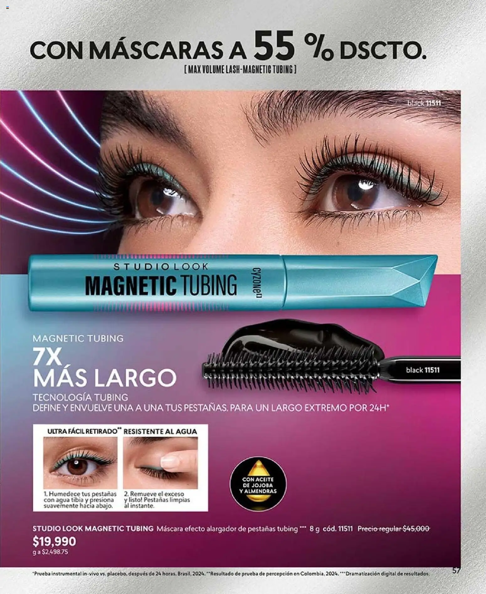 CyZone revista - valida desde el 17/08/2026 | Página: 57 | Productos: Agua, Almendras, Máscara, Aceite