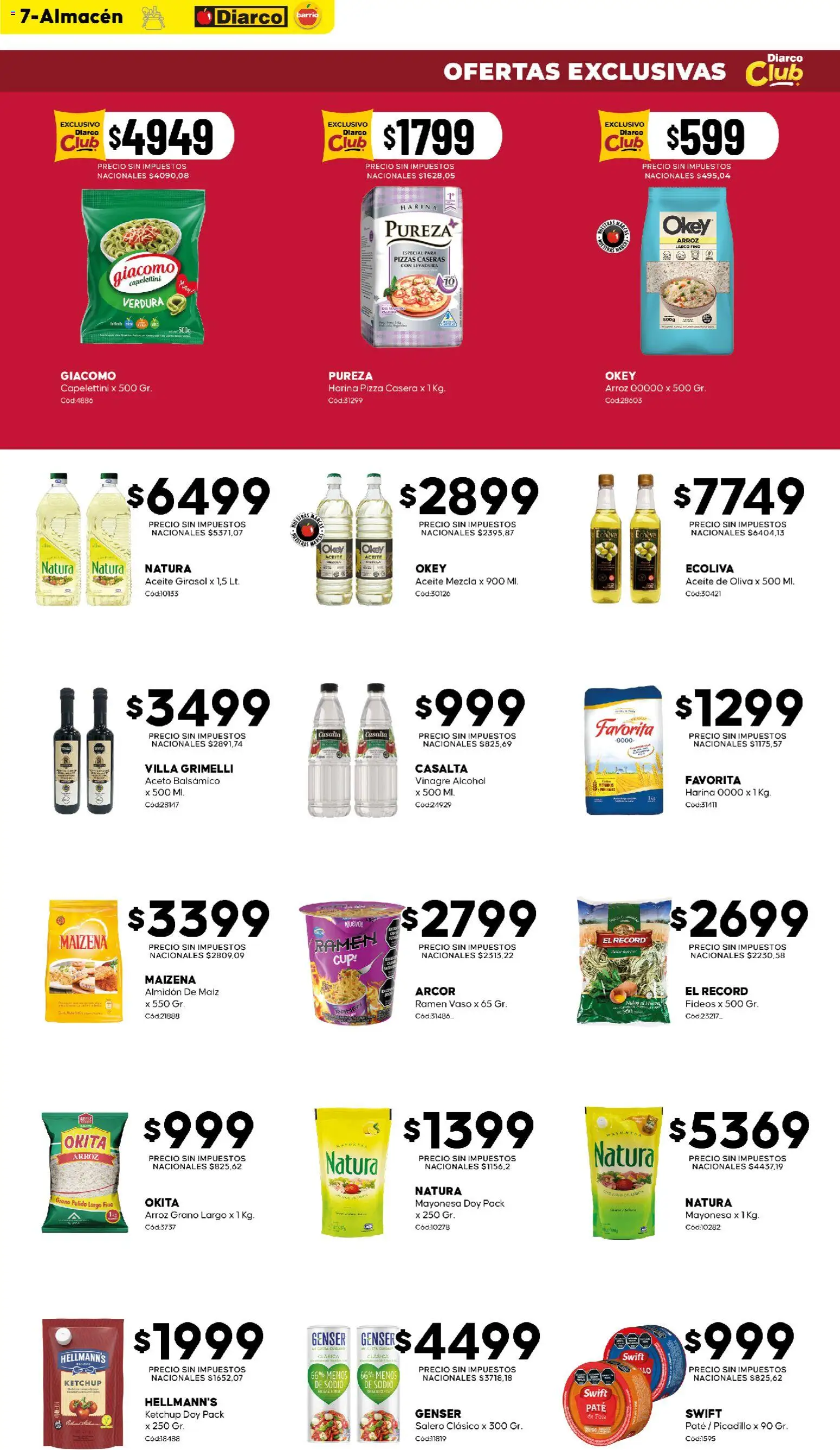 Diarco Ofertas │ válido desde el 21/09/2026 | Página: 7