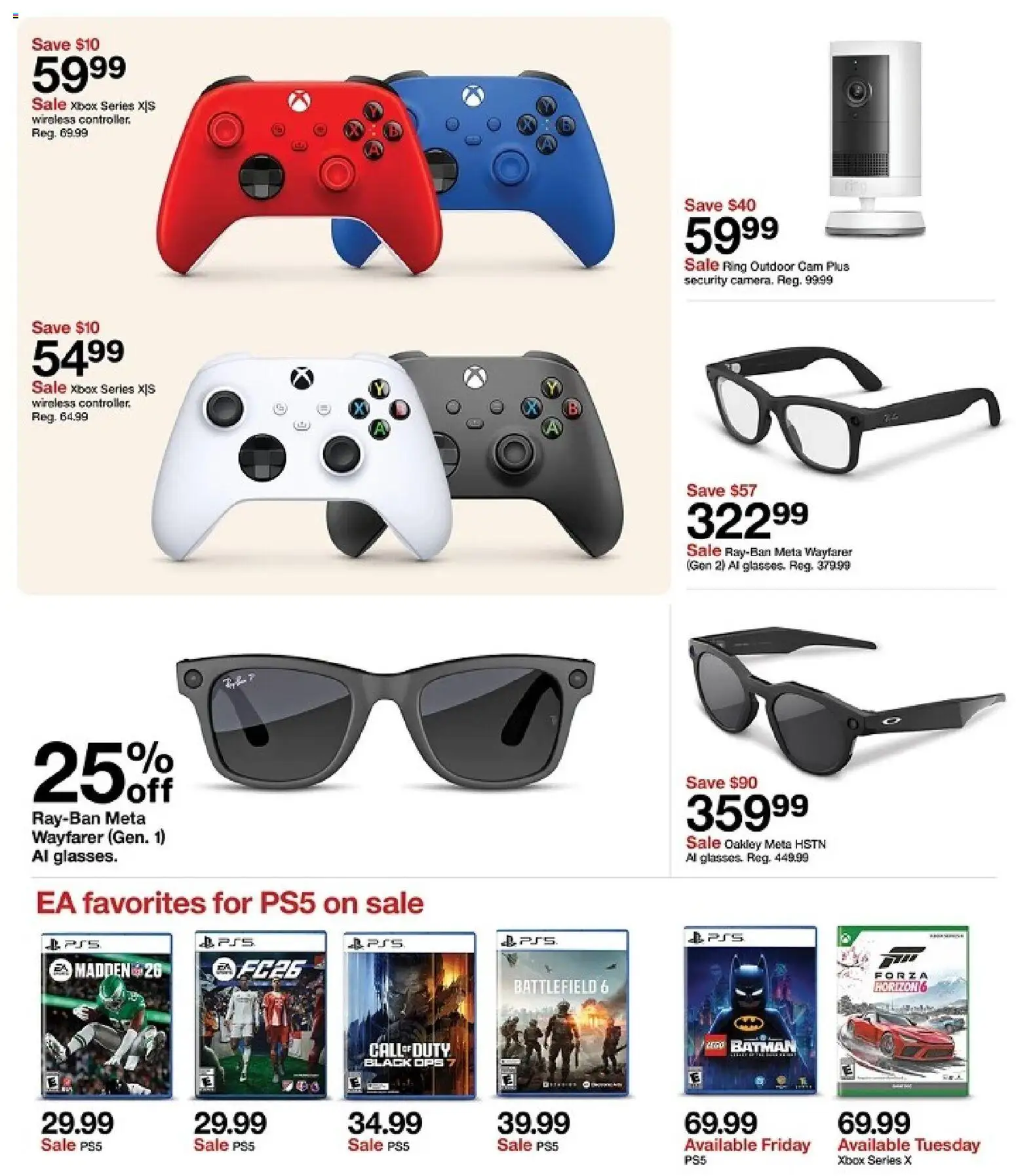 Target Weekly Ad - valid from 17.05.2026 | Page: 22 | Products: Ring, Xbox