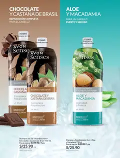 Vista previa de folleto Avon catálogo - Campaña 8 de la Avon válido desde 06.05.2026 | Página: 177 | Productos: Shampoo, Acondicionador, Chocolate