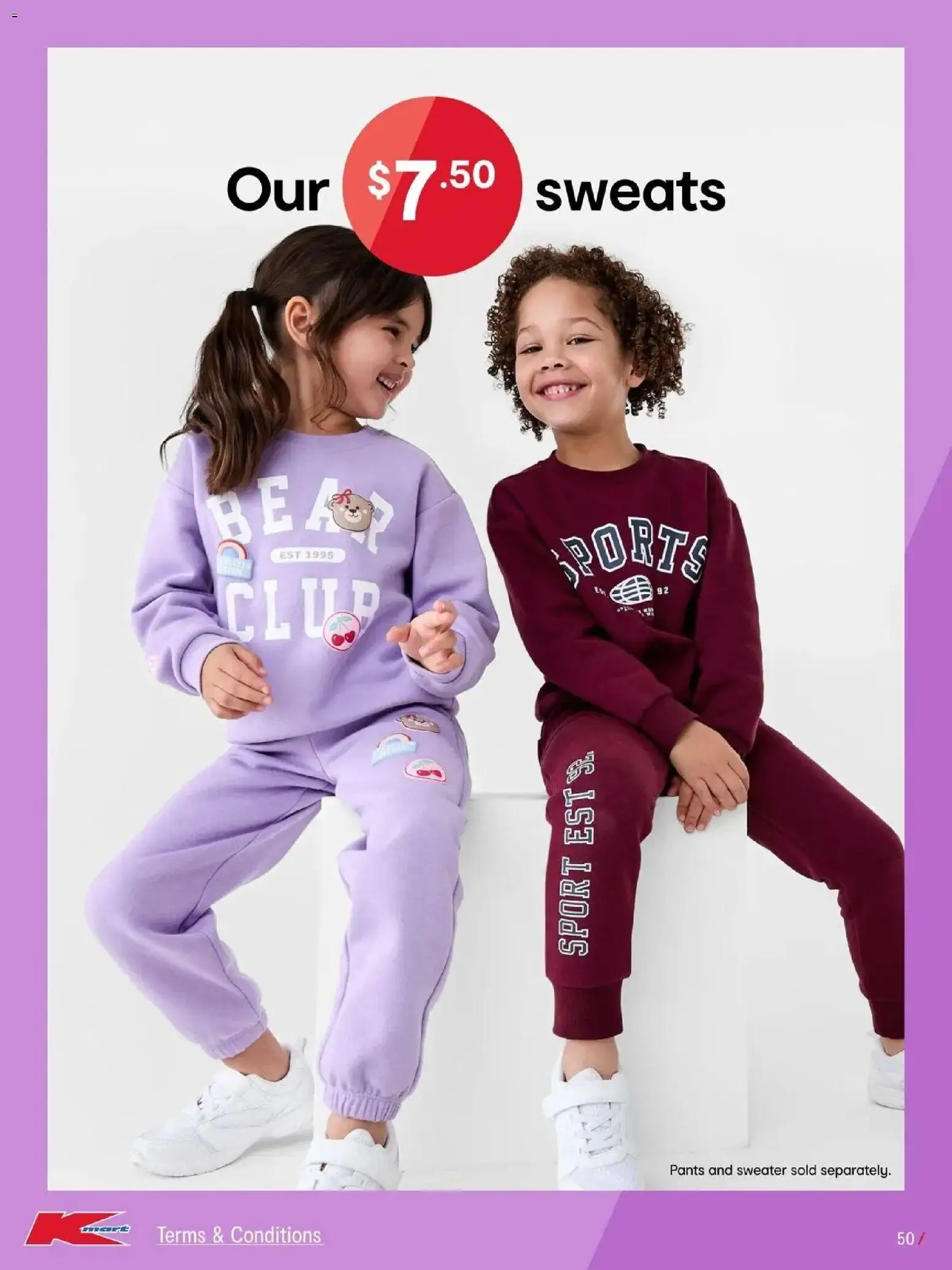 Kmart catalogue - valid from 24/06/2026 | Page: 50 | Products: Sweater, Pants