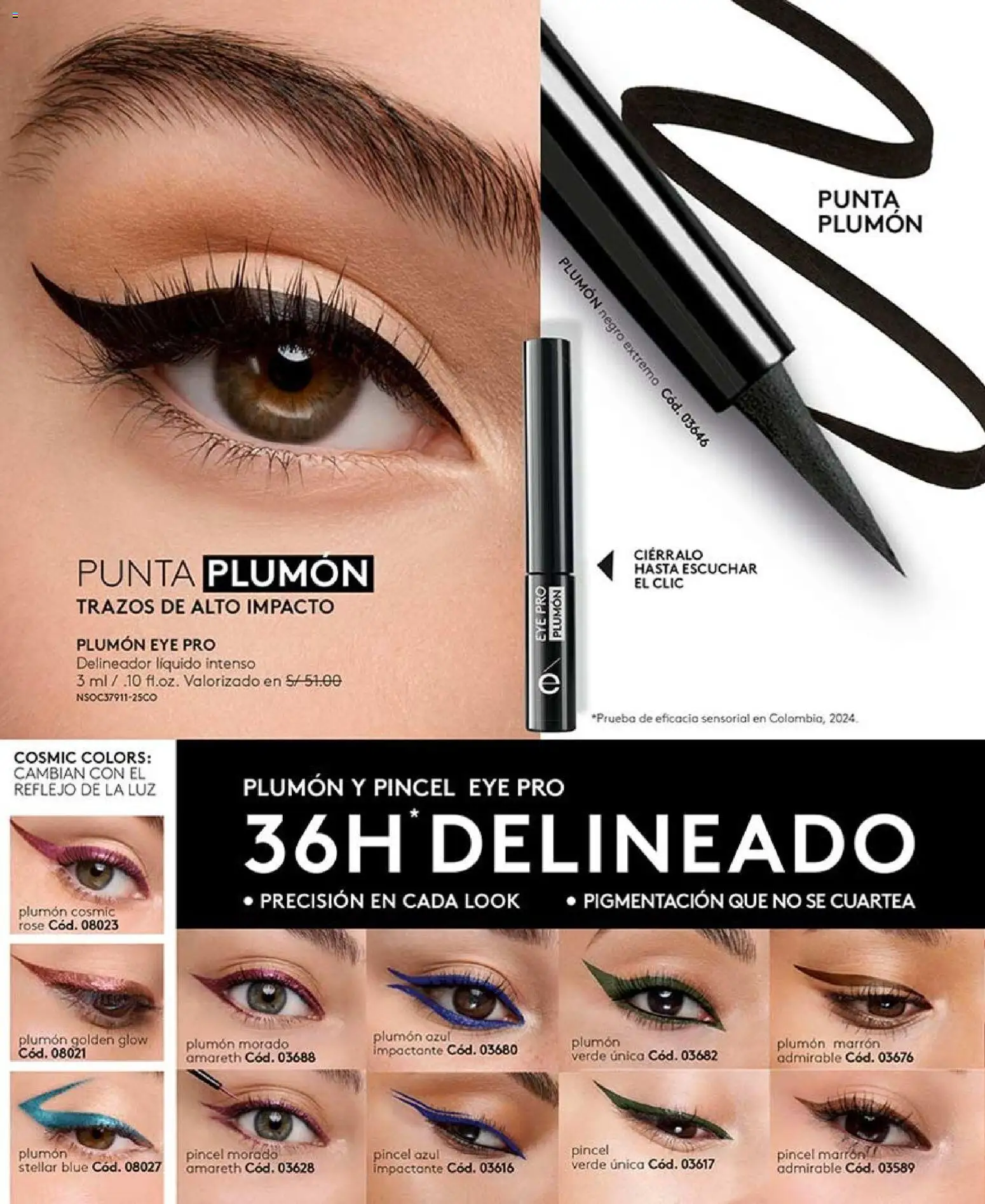 Catálogo Ésika válido desde 22/08/2026 | Página: 58 | Productos: Delineador, Pincel