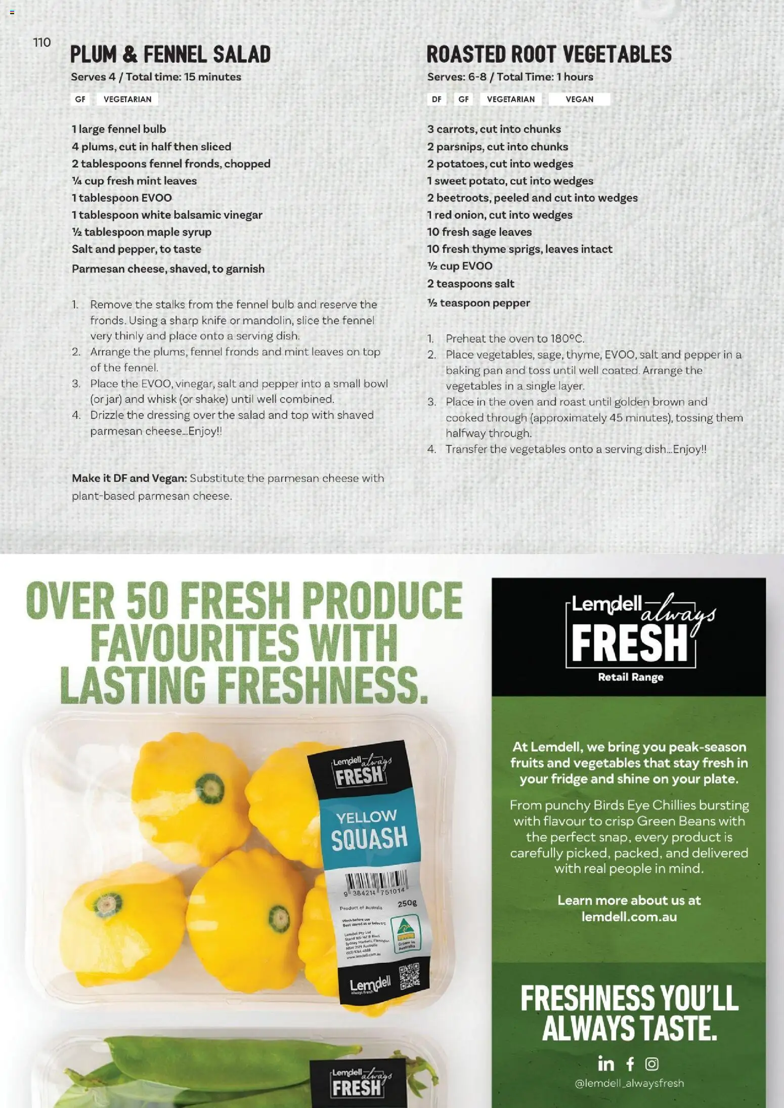 Supabarn catalogue - valid from 27/11/2025 | Page: 110 | Products: Syrup, Salt, Squash, Root vegetables