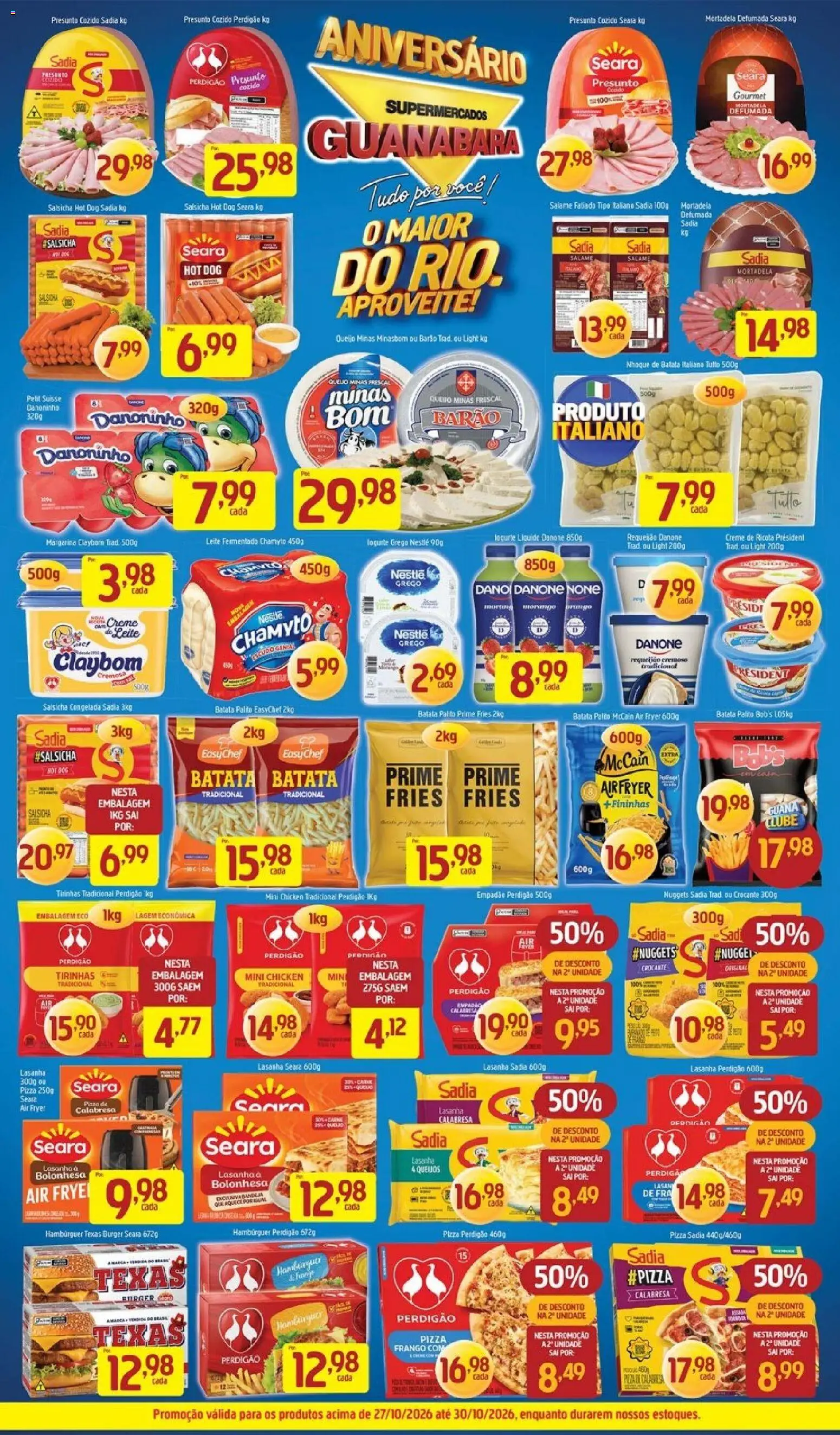 Supermercados Guanabara Folheto - válido de 27/10/2026 | Página: 4
