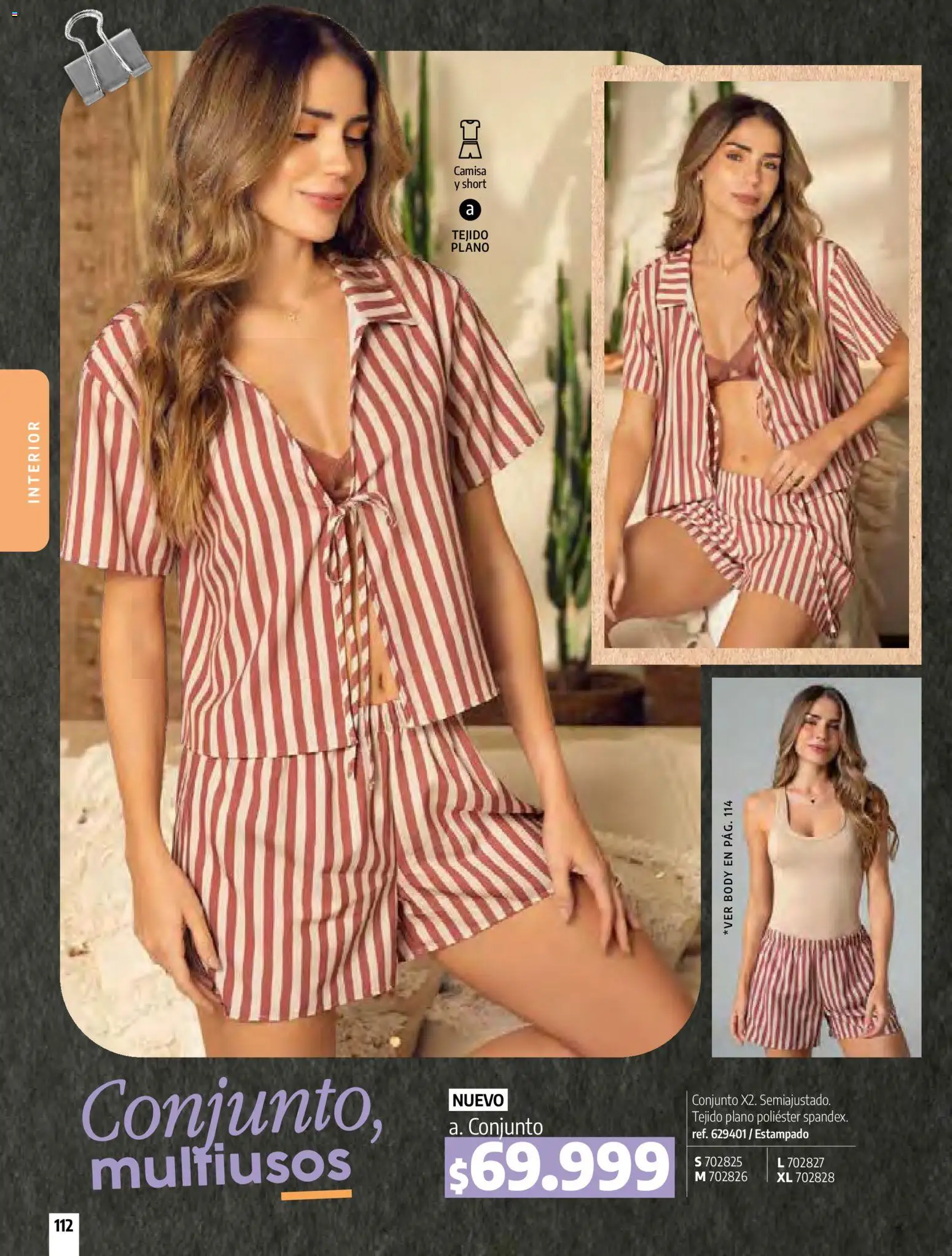 Pacifika revista - valida desde el 01.03.2026 | Página: 114 | Productos: Body, Short, Conjunto, Camisa