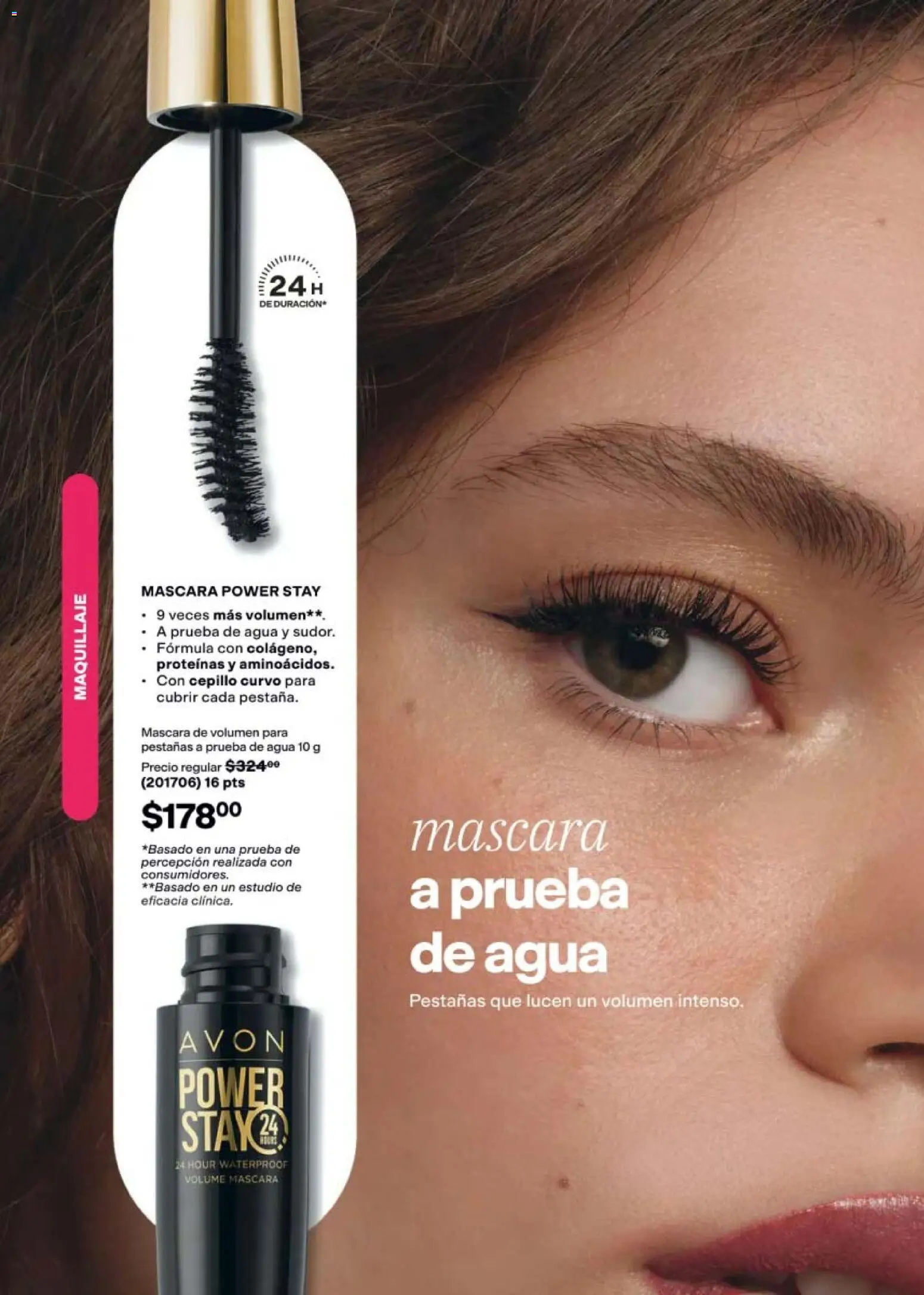 Nuevas ofertas de AVON válidas en toda la República Mexicana desde el 21/08/2026. ¡Encuentra las mejores ofertas en AVON campaña 13 2026! | Página: 36 | Productos: Cepillo, Máscara, Agua, Maquillaje