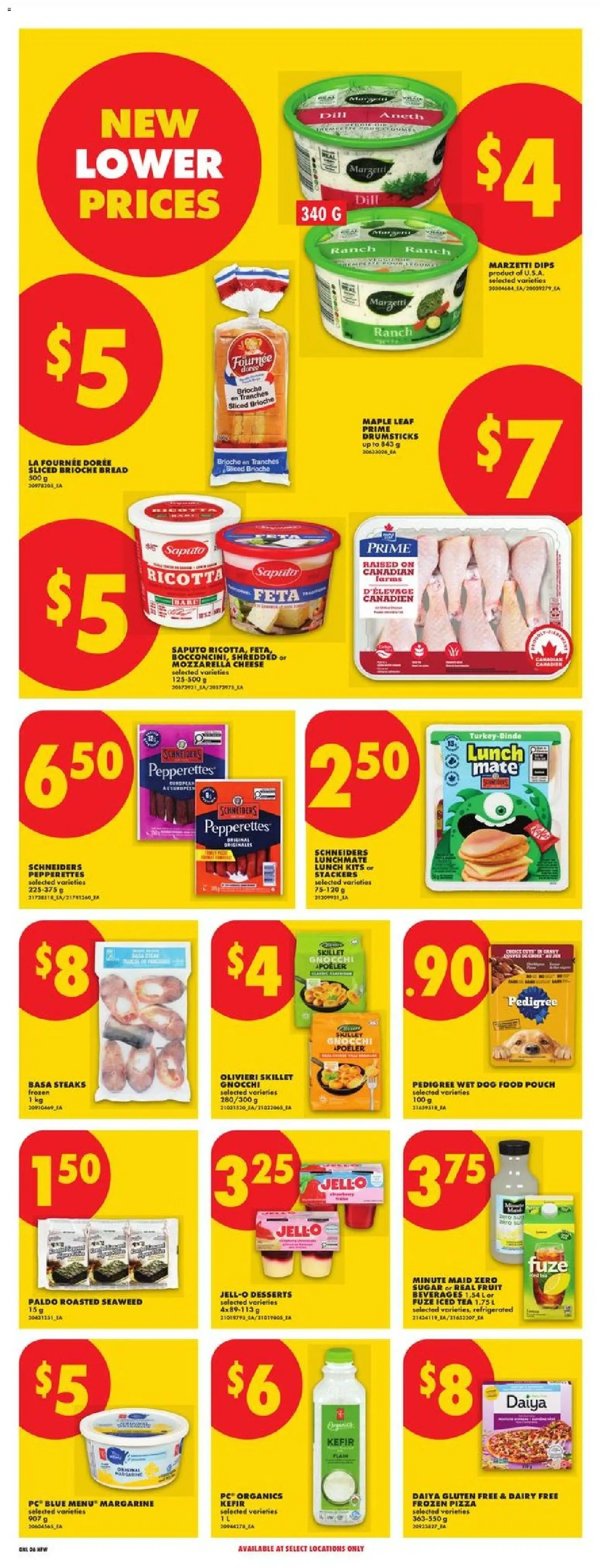 No Frills flyer valid from Aug 13, 2026 | Page: 14 | Products: Fruit, Gnocchi, Sugar, Desserts