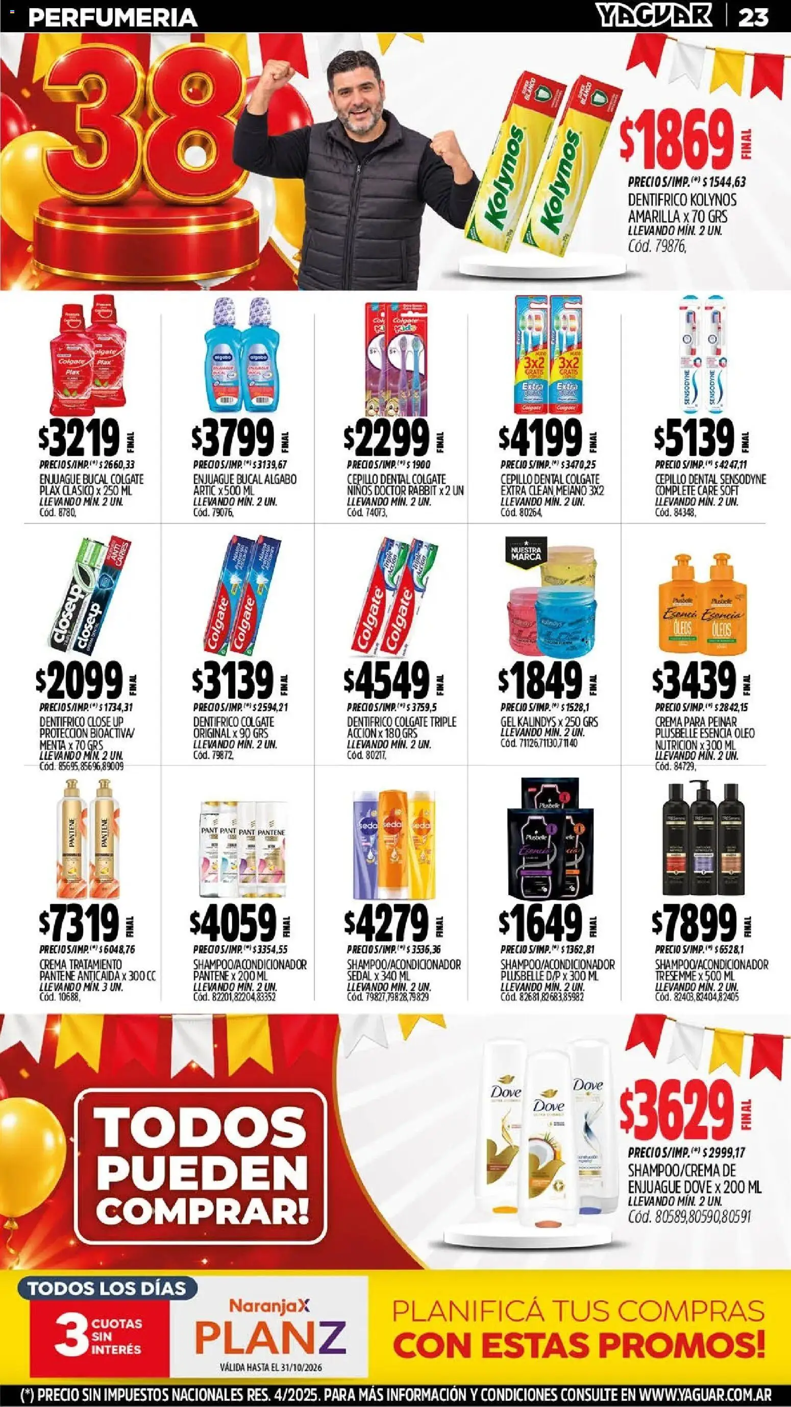 Yaguar - Oferta Semanal Parque Chacabuco │ válido desde el 12/10/2026 | Página: 25