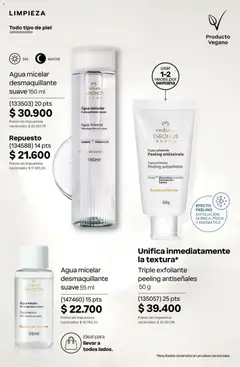 Vista previa Catálogo Natura Ciclo 10 válido desde el 30/06/2026 | Página: 178 | Productos: Desmaquillante, Agua