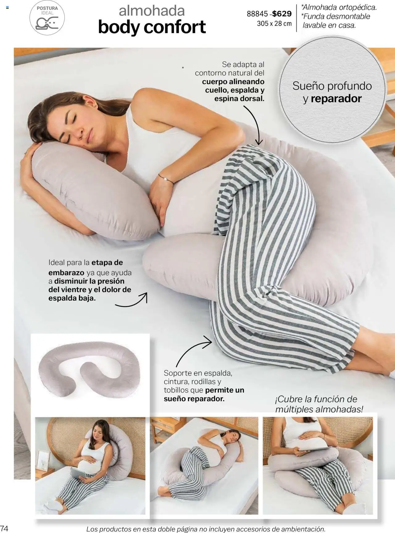 Nuevas ofertas de Vianney válidas en toda la República Mexicana desde el 15.08.2025. ¡Encuentra las mejores ofertas en Vianney - Catálogo Bebé! | Página: 76 | Productos: Contorno, Almohada, Body