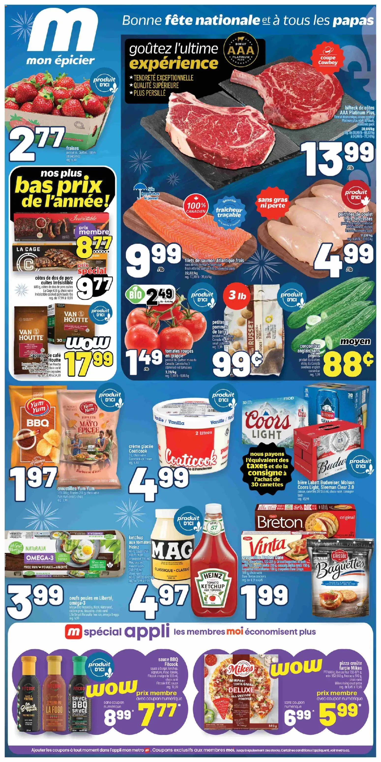 Metro flyer valid from 18.06.2026 | Page: 1 | Products: Chips, Ketchup, Ice cream, Tomatoes