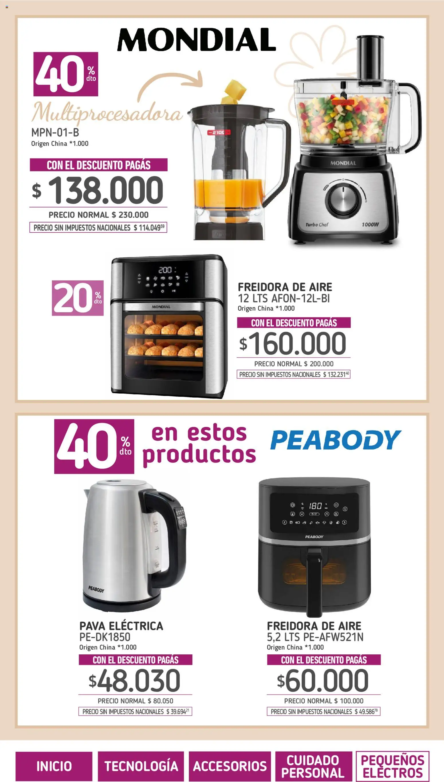 La Anonima - Tecno & Hogar Madre │ válido desde el 08/10/2026 | Página: 20