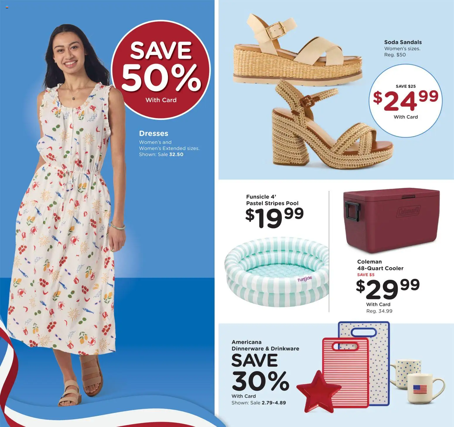 Fred Meyer Weekly Ad - valid from 27.05.2026 | Page: 2 | Products: Sandals