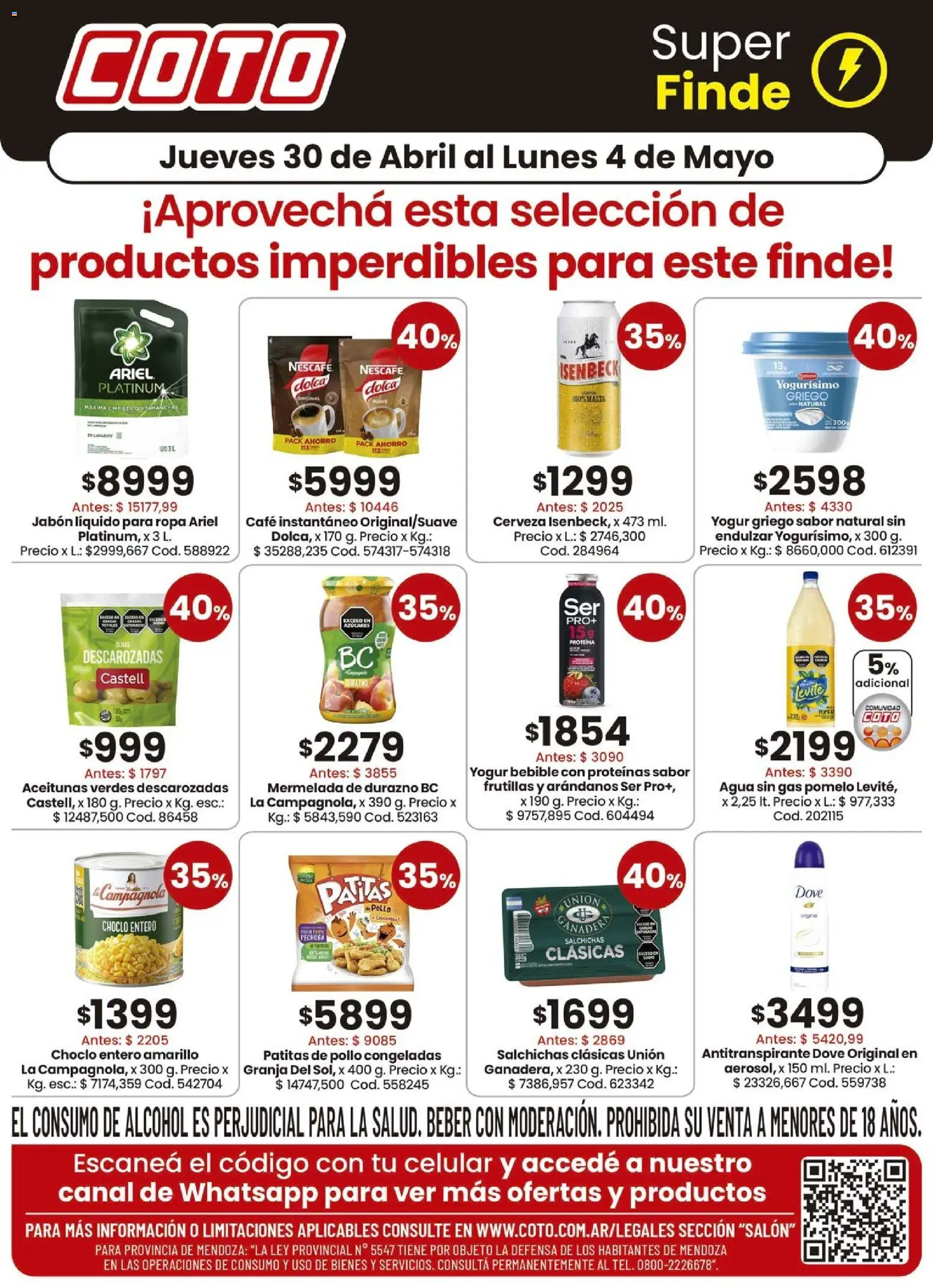 Coto - Salon C │ válido desde el 30.04.2026 | Página: 1