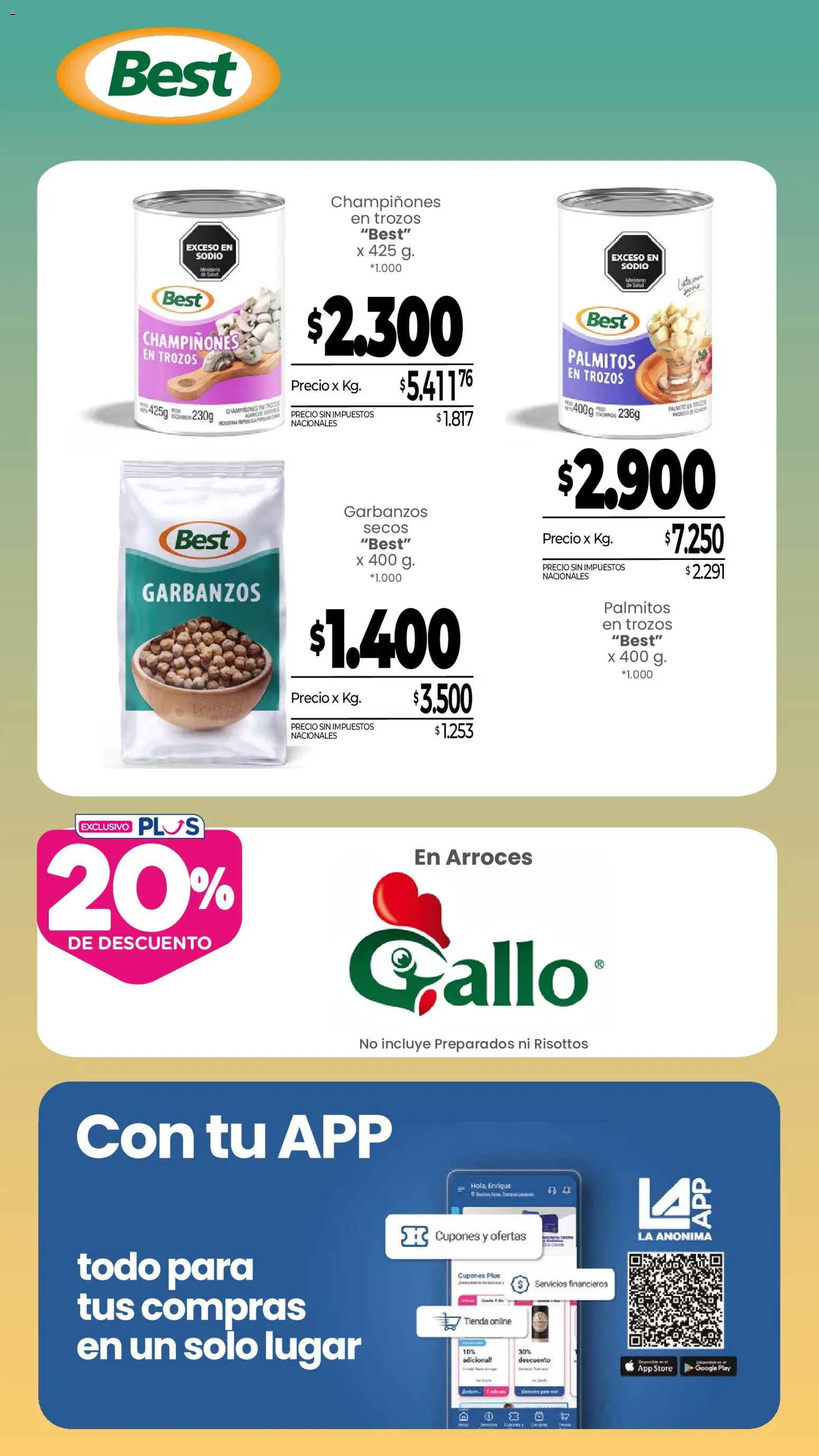 La Anonima - Especial Vida Saludable II │ válido desde el 15/10/2026 | Página: 8
