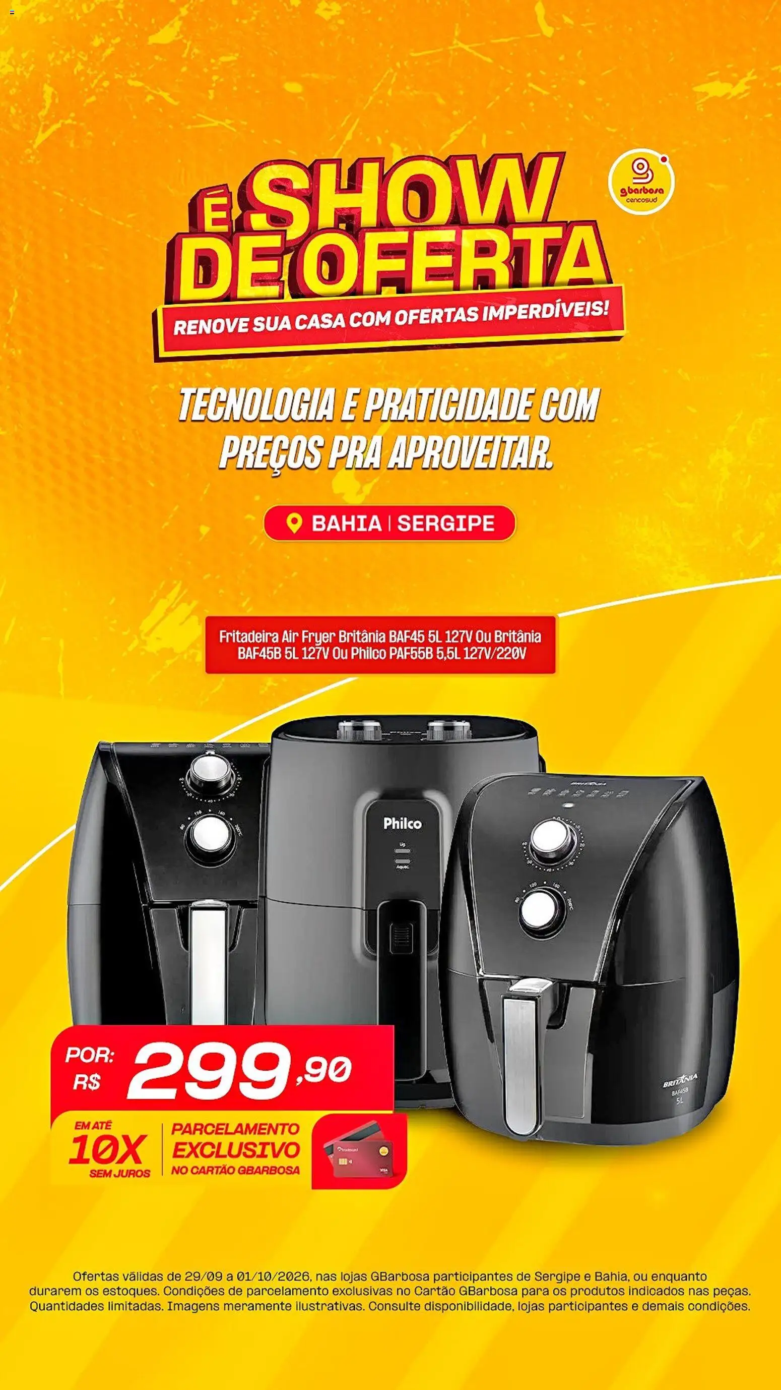 Gbarbosa Folheto - válido de 29/09/2026 | Página: 2 | Produtos: Air fryer