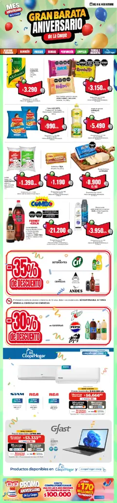Vista previa Cooperativa Obrera catálogo válido desde el 08/10/2026