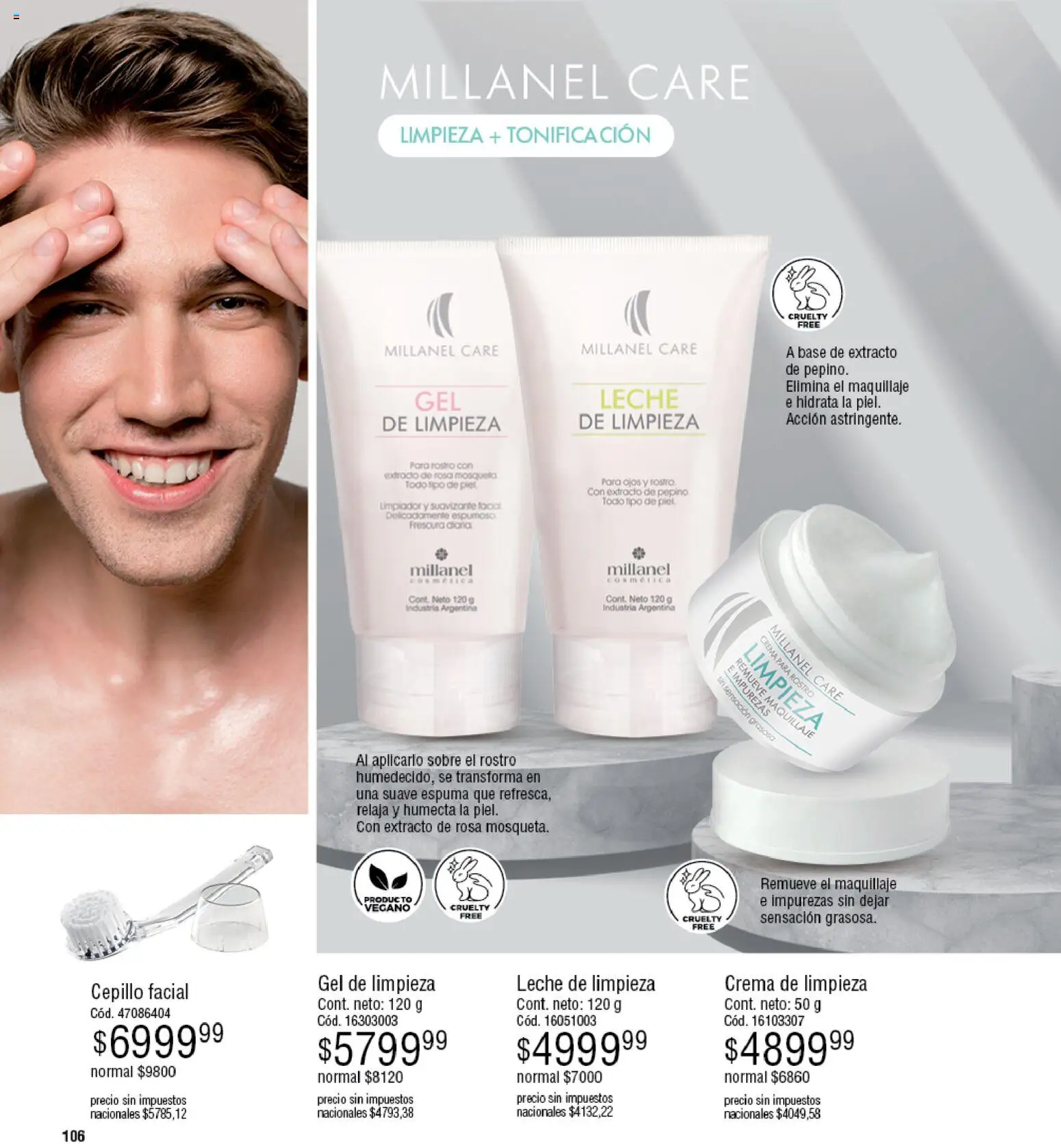 Millanel - Catálogo │ válido desde el 25.05.2026 | Página: 130 | Productos: Cepillo, Espuma, Suavizante, Limpiador