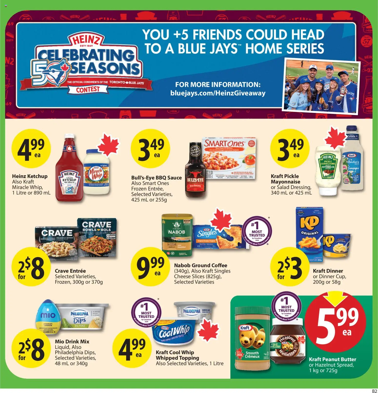 Save on foods flyer valid from Jun 25, 2026 | Page: 24 | Products: Ketchup, Salad, Butter, Cheese