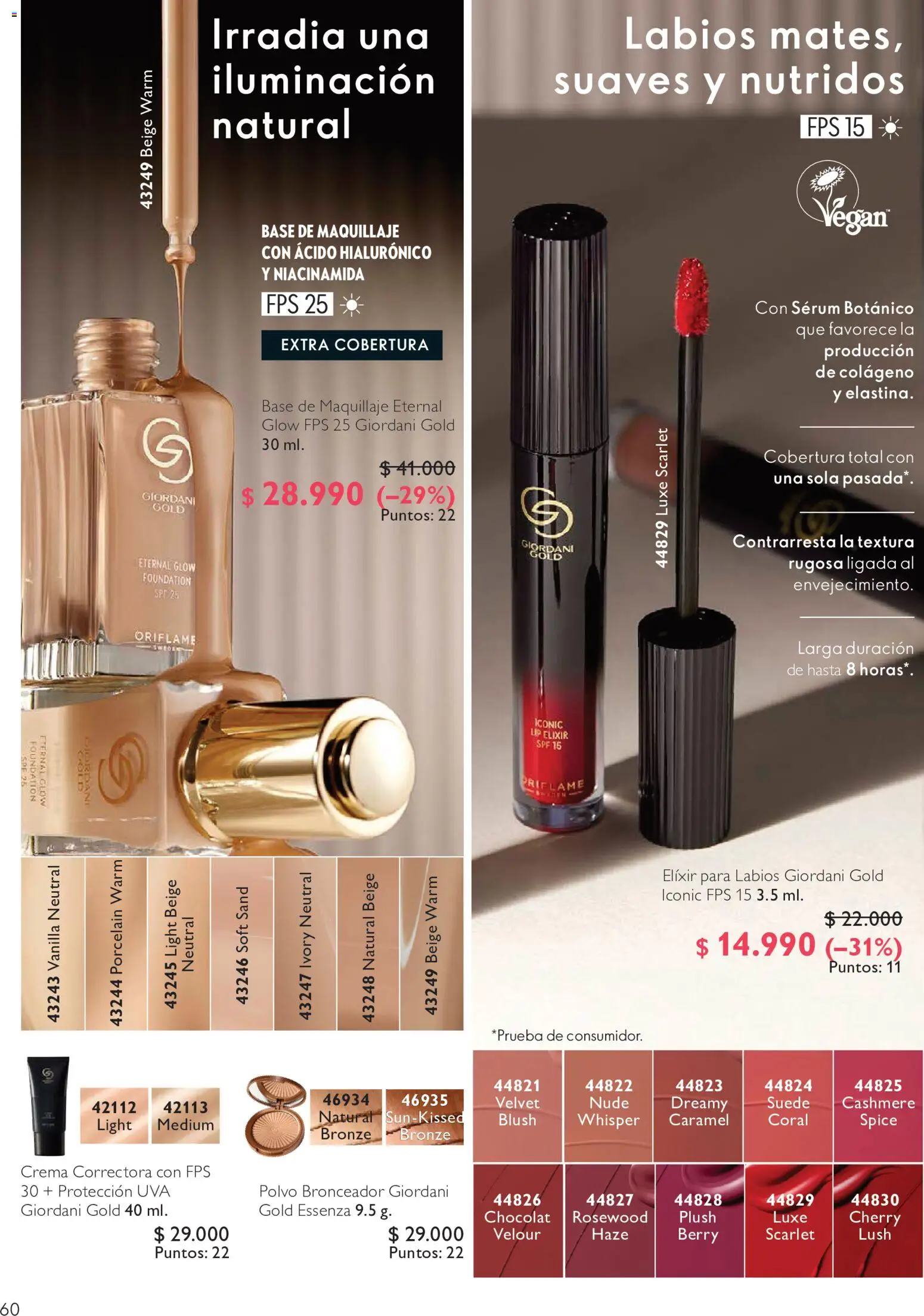 Oriflame catálogo │ válido desde el 31.07.2026 | Página: 60
