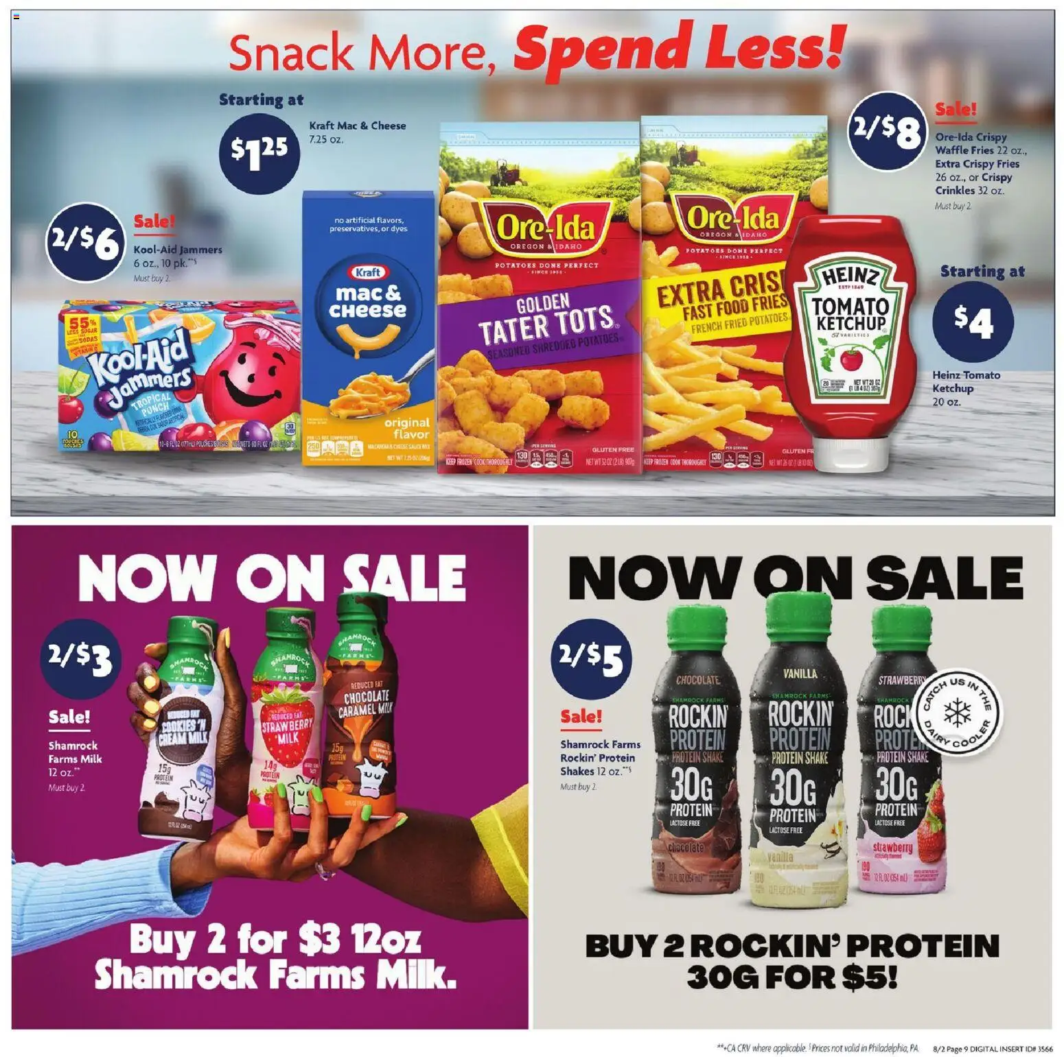 Family Dollar Current Ad - TX - valid from 08/02/2026 | Page: 5 | Products: Cheese, Cream, Cookies, Sugar