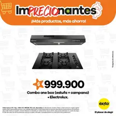 Éxito catálogo -  Vista previa de la revista de la tienda Éxito valido desde el 16/08/2026 | Página: 2 | Productos: Estufa