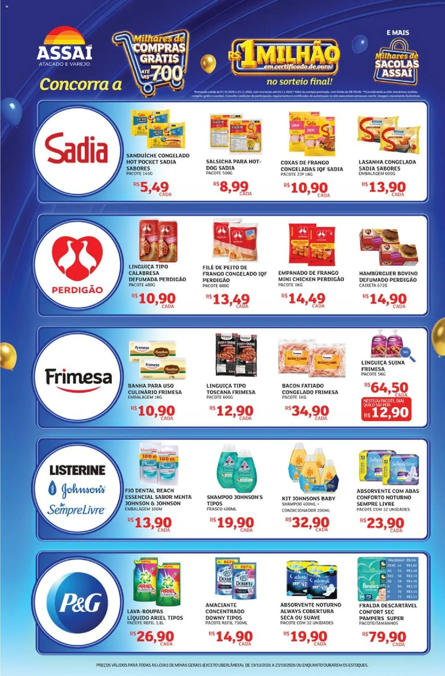 Assaí Atacadista Folheto - válido de 19/10/2026 | Página: 2
