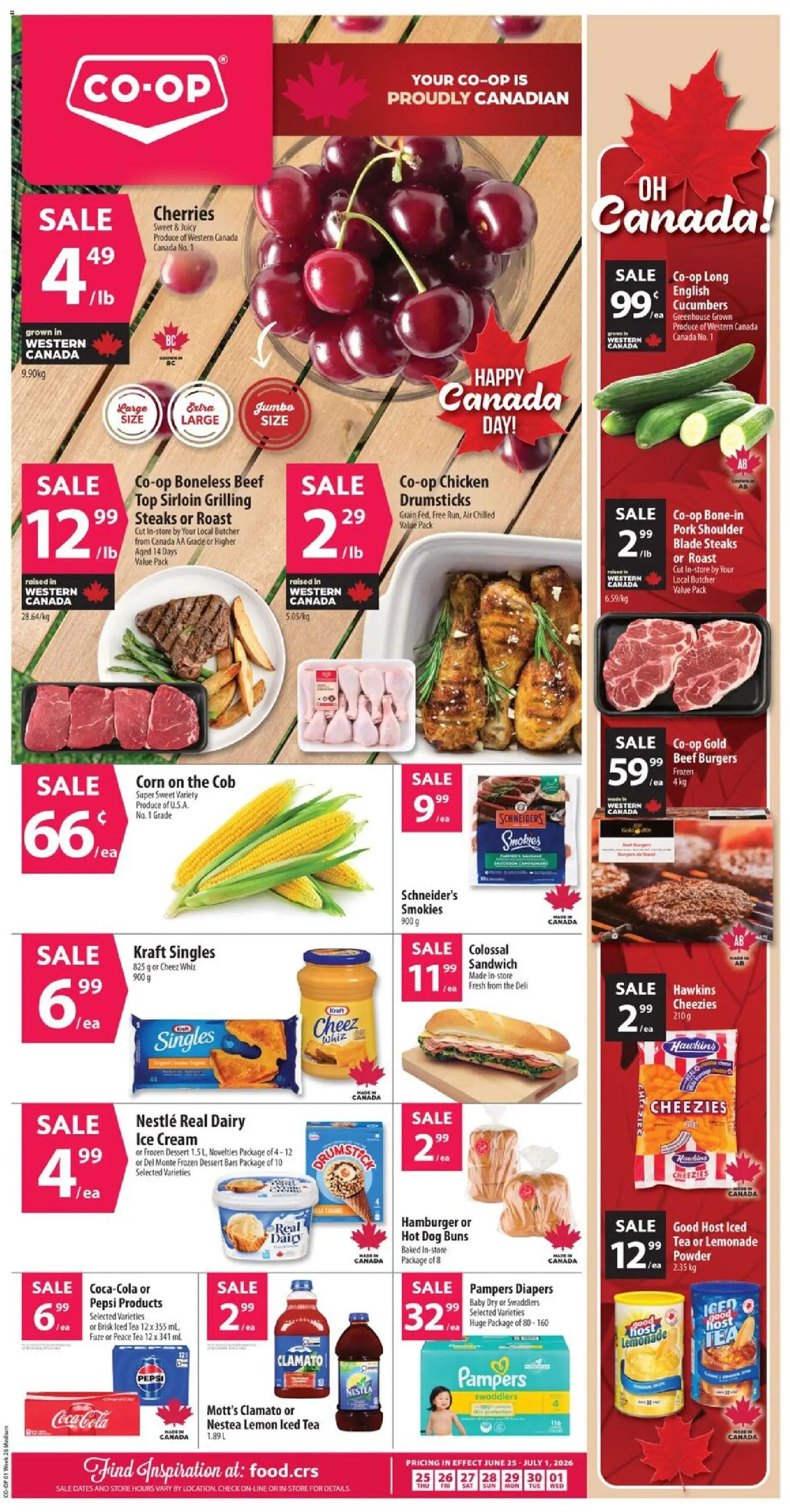 Co-op Food flyer valid from Jun 25, 2026 | Page: 1