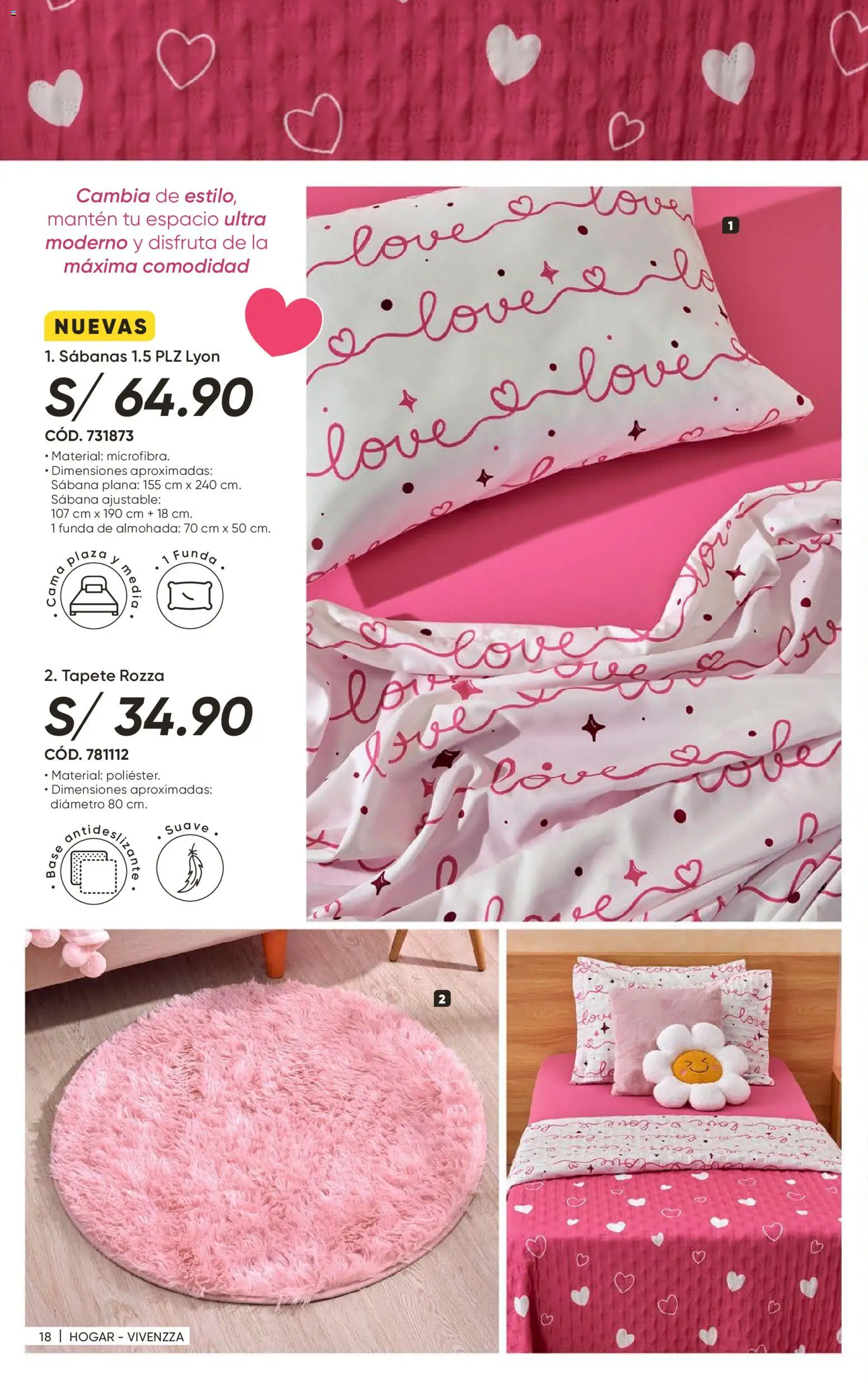 Catálogo Azzorti válido desde 14/08/2026 | Página: 20 | Productos: Cama, Almohada